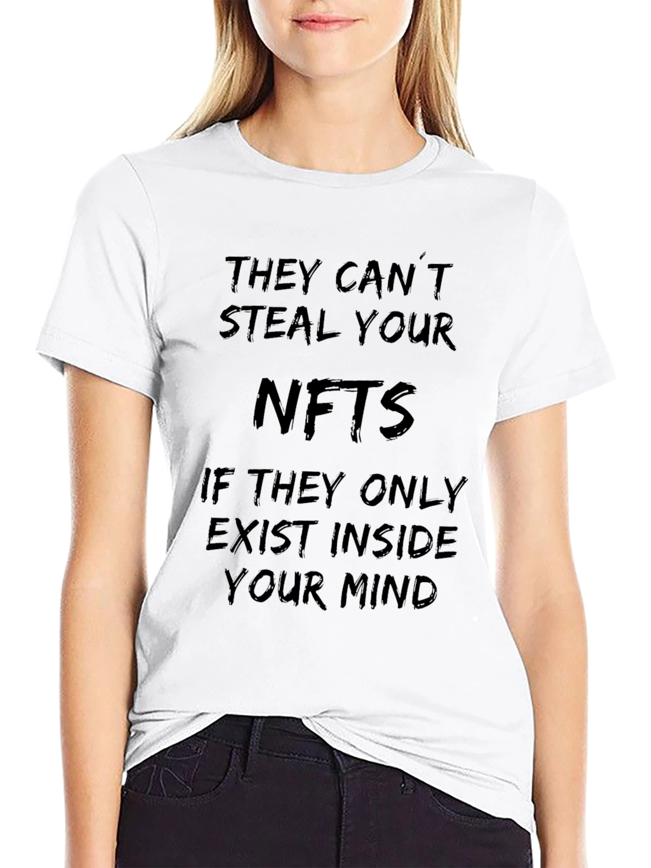 NFT Mind T-Shirt - They Cant Steal Your NFTs