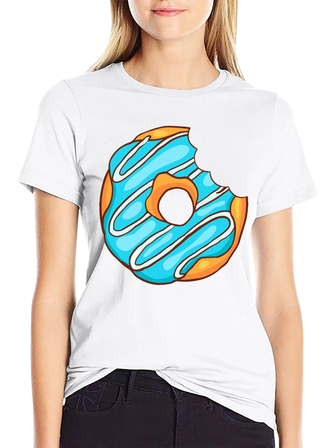 Donut Graphic Tee - Funny Dessert Lover T-Shirt
