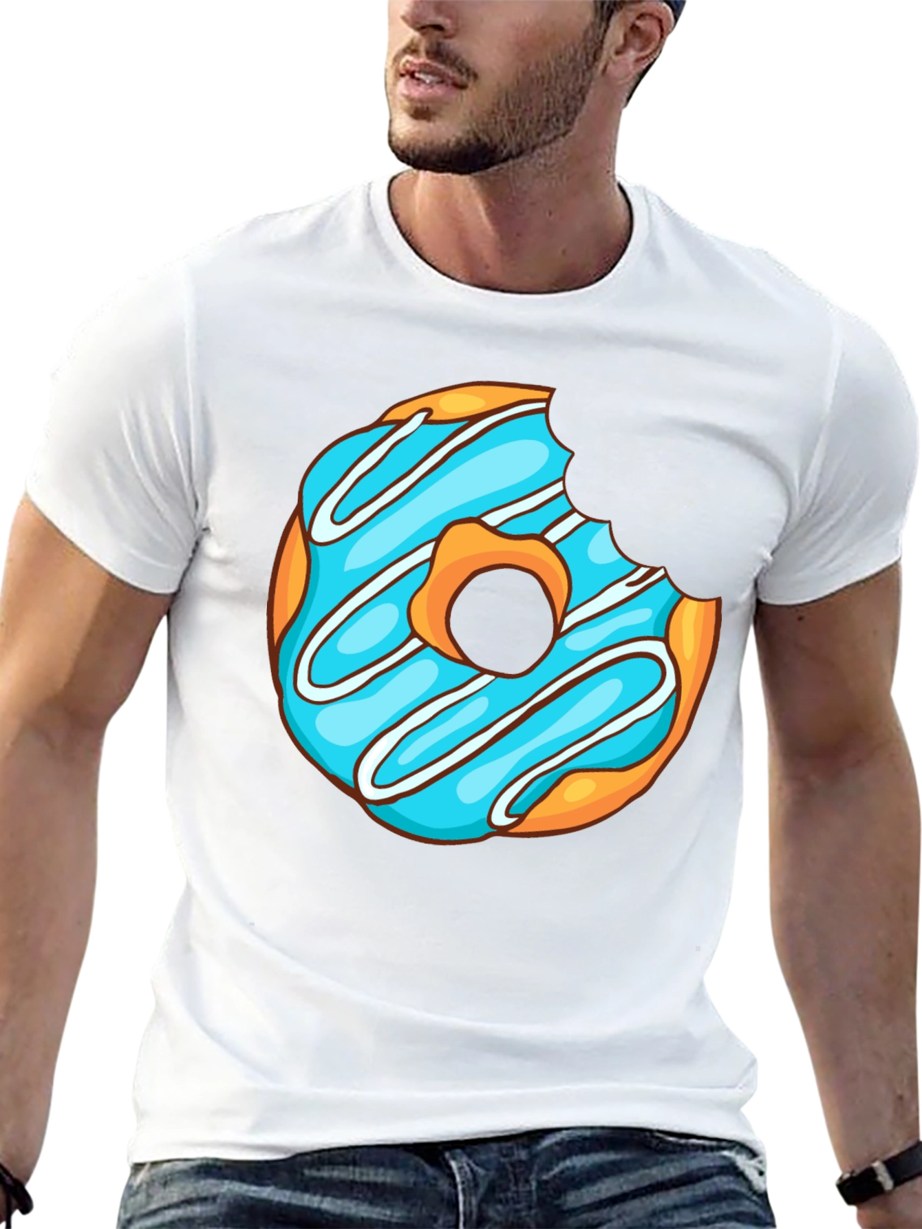 Donut Graphic Tee - Funny Dessert Lover T-Shirt
