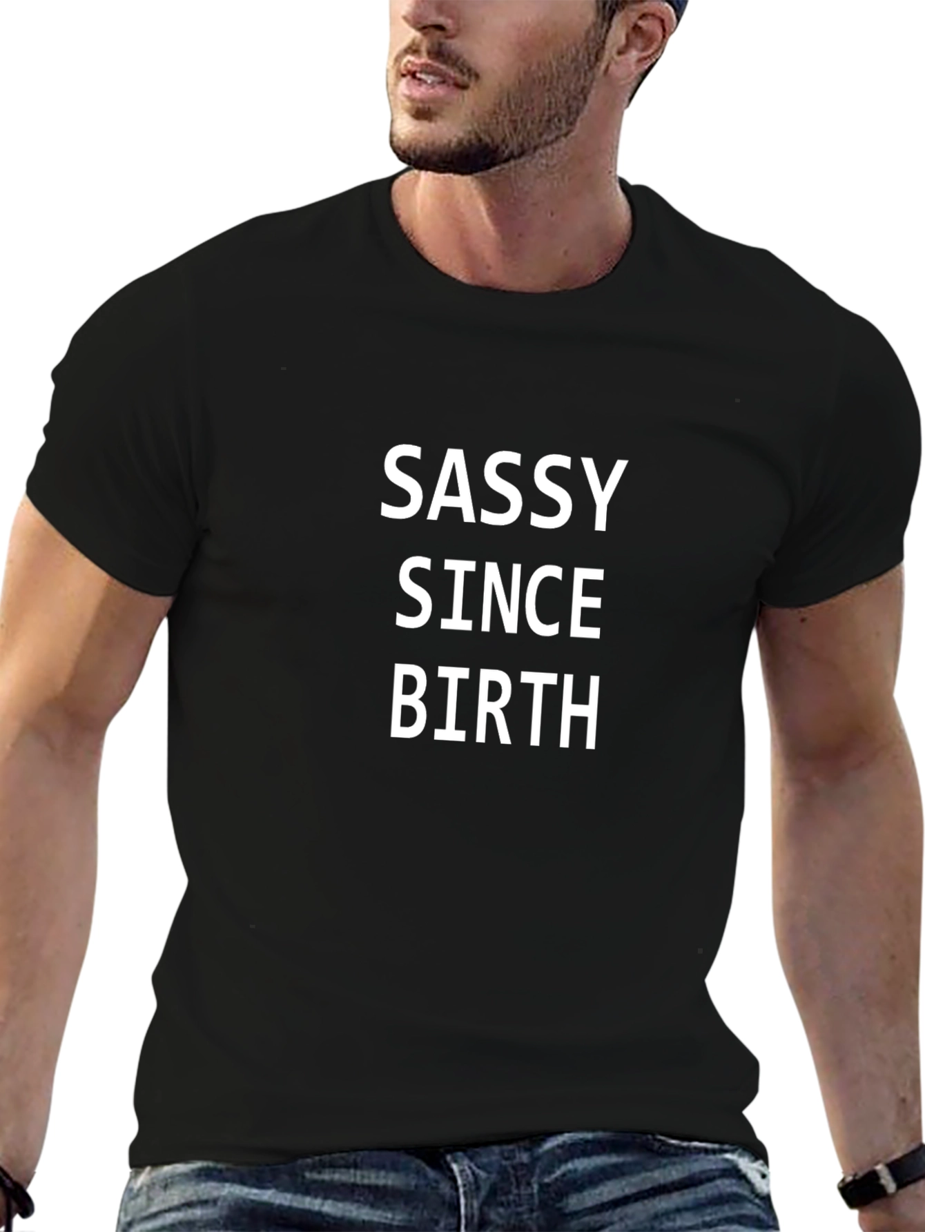 Sassy Since Birth Graphic Tee - Unisex Cotton T-Shirt