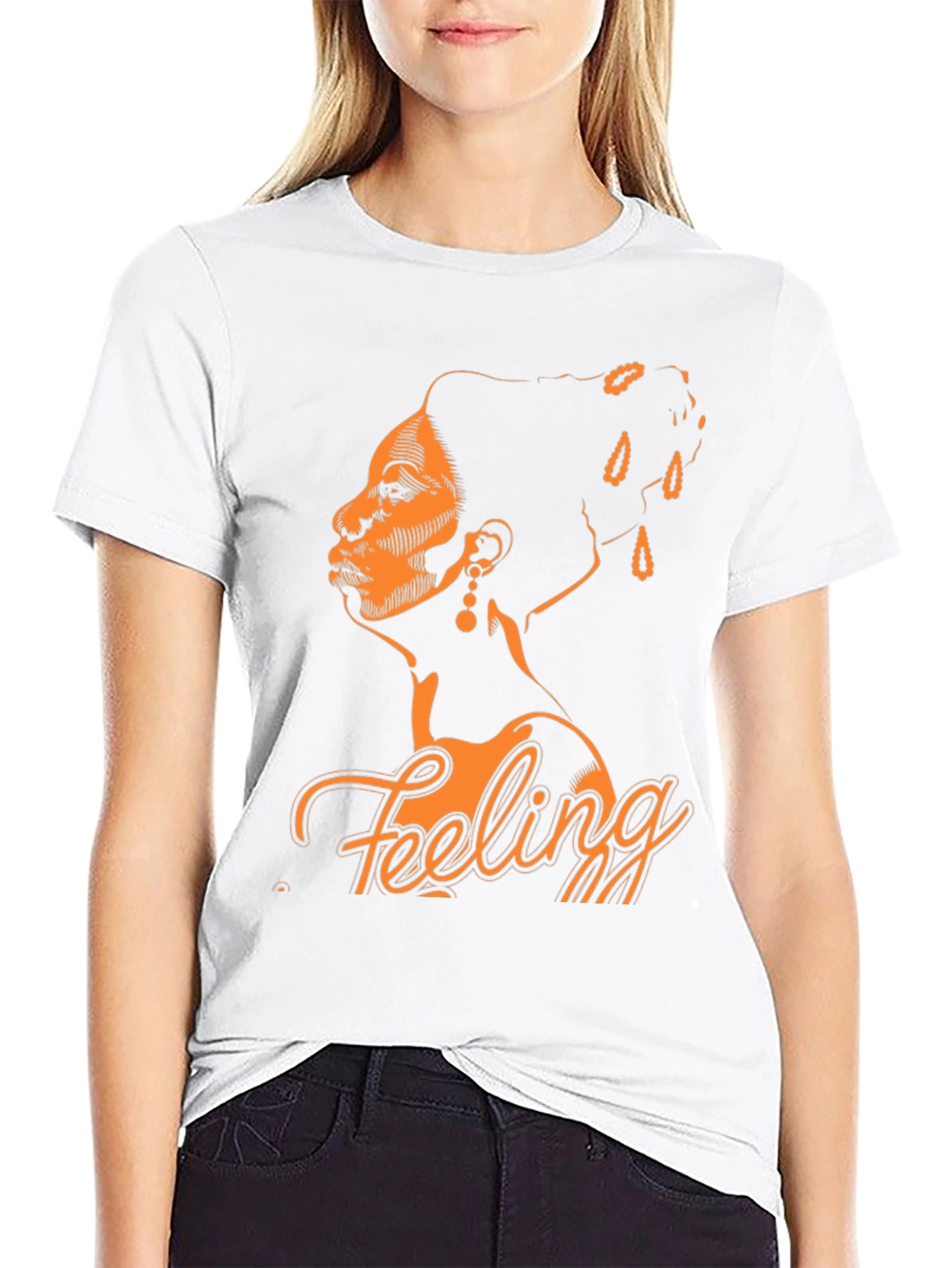 Stylish Feeling Graphic Print Tee