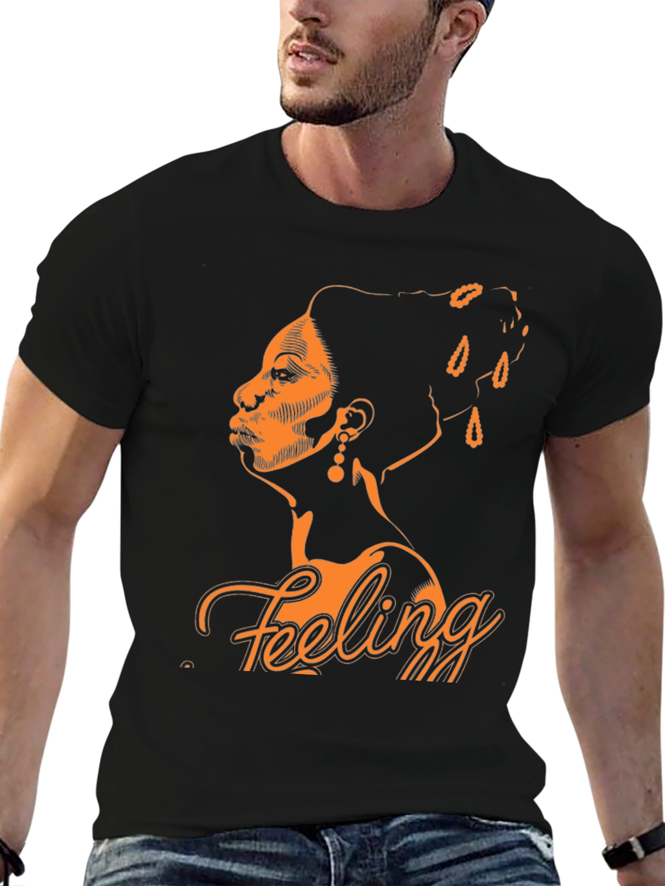 Stylish Feeling Graphic Print Tee