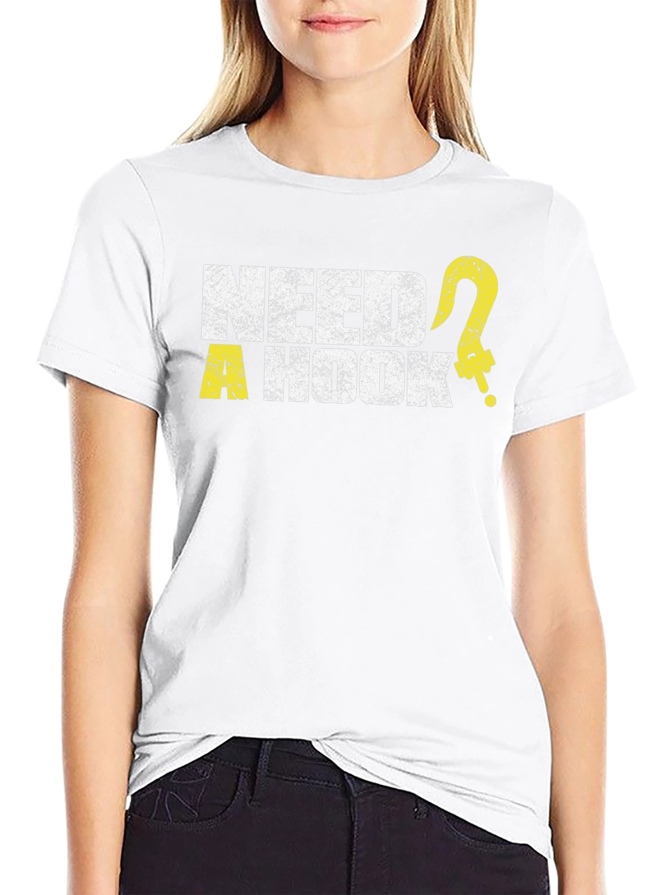 Need a Hook? Graphic Tee -  Humorous Design