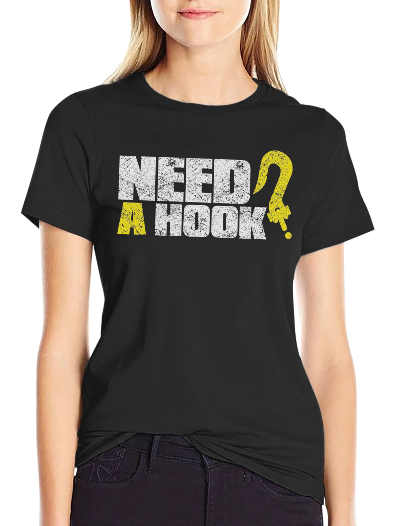 Need a Hook? Graphic Tee -  Humorous Design