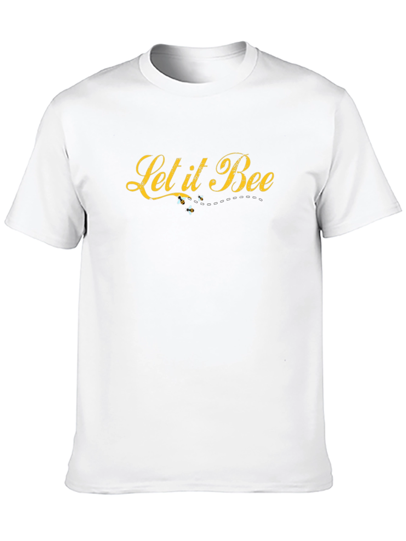 Let it Bee Graphic T-Shirt - Black Cotton Tee
