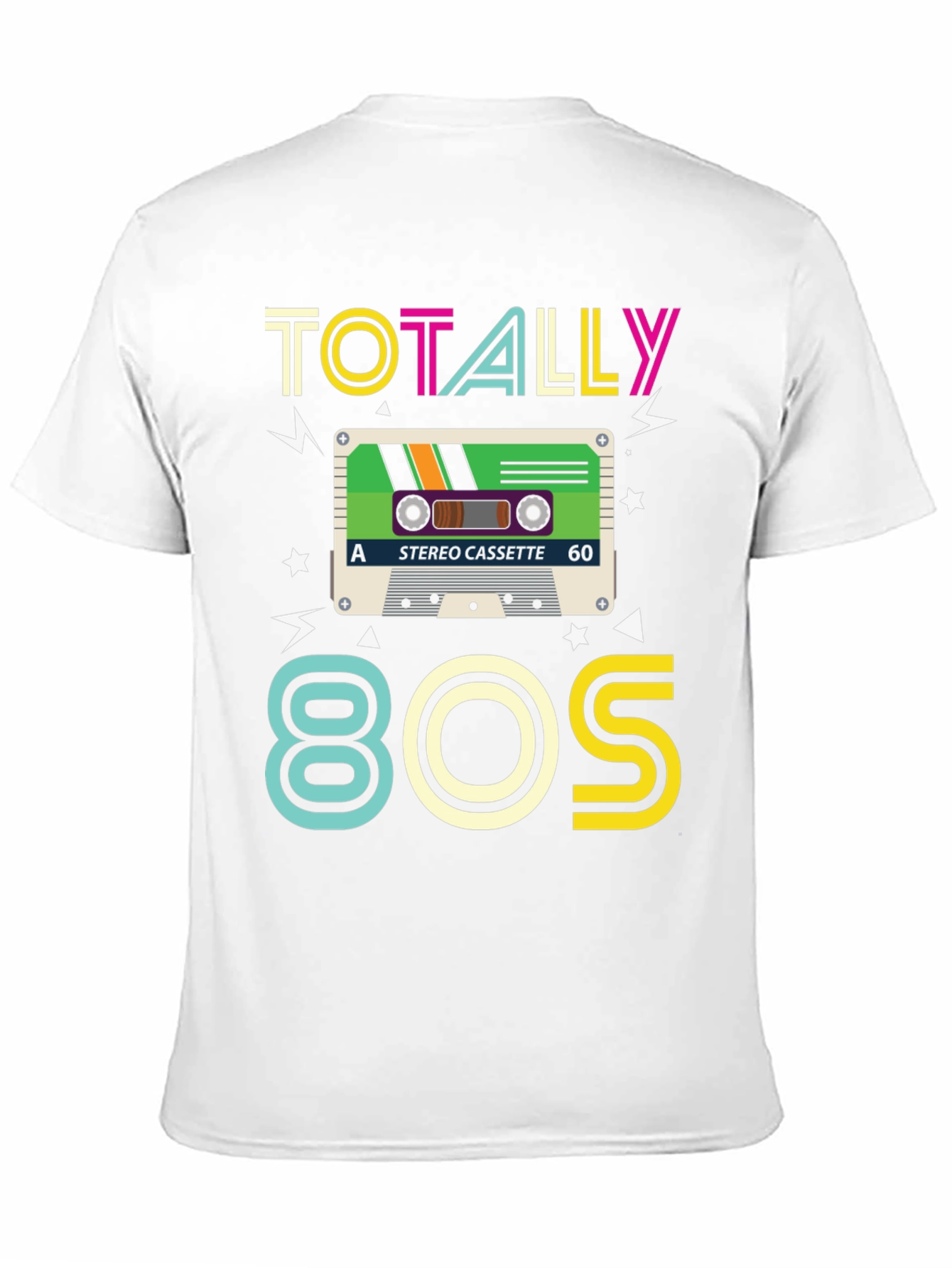 Totally 80s Retro Cassette T-Shirt