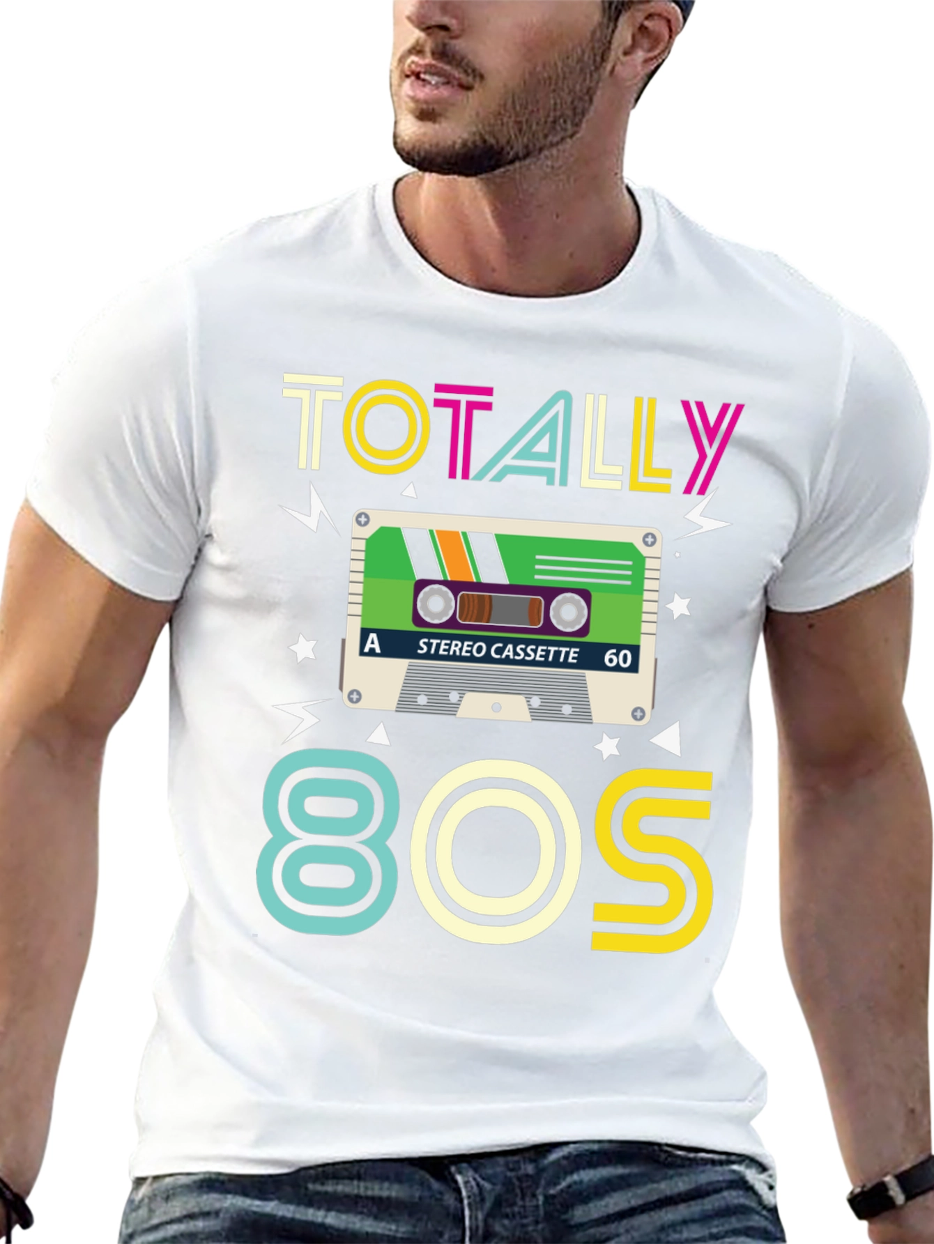 Totally 80s Retro Cassette T-Shirt