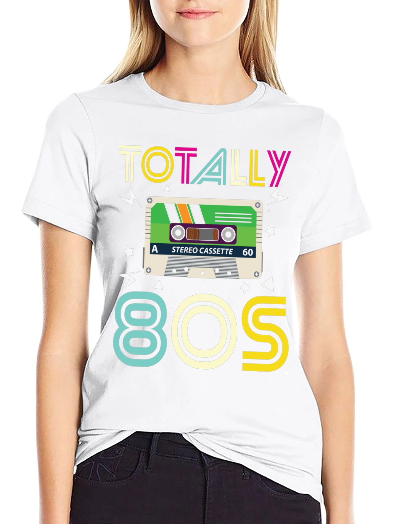 Totally 80s Retro Cassette T-Shirt