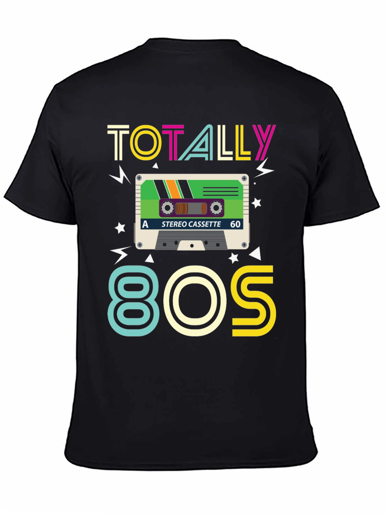 Totally 80s Retro Cassette T-Shirt