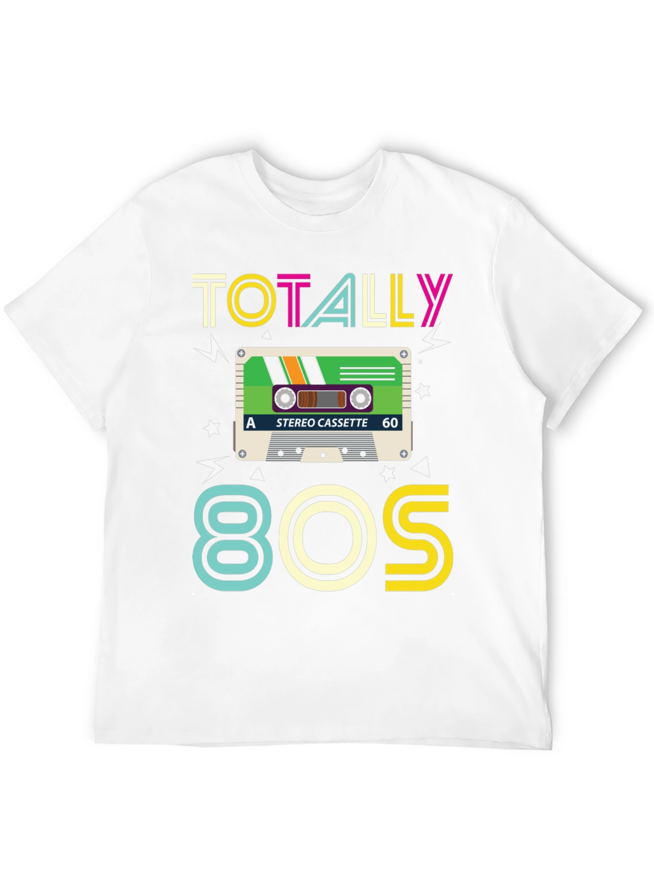 Totally 80s Retro Cassette T-Shirt