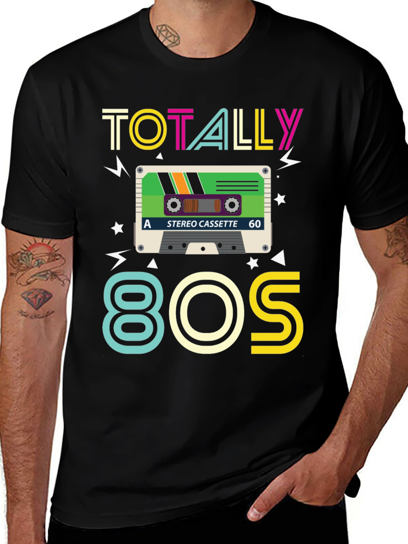 Totally 80s Retro Cassette T-Shirt