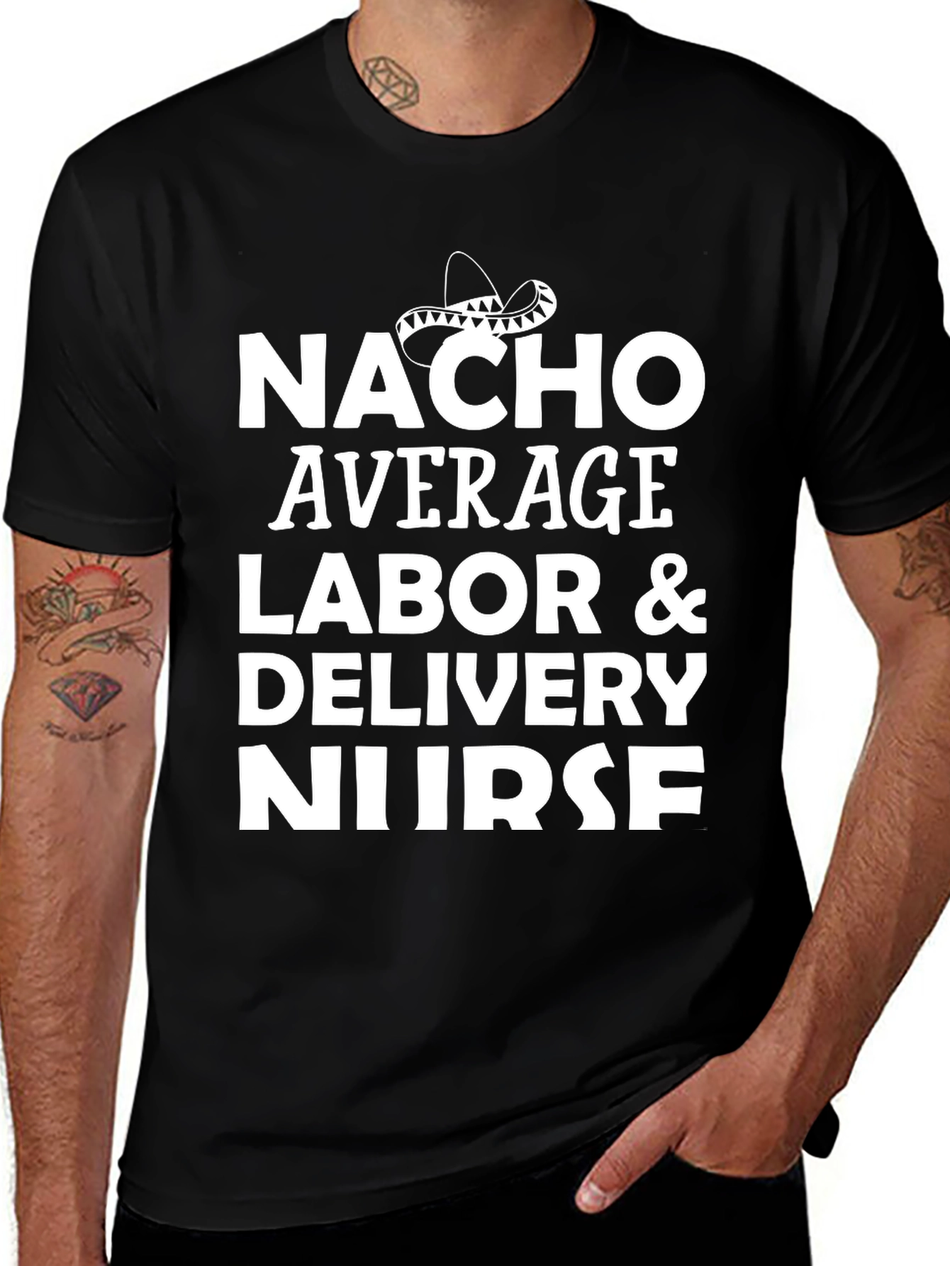 Nacho Average Labor & Delivery Nurse T-Shirt