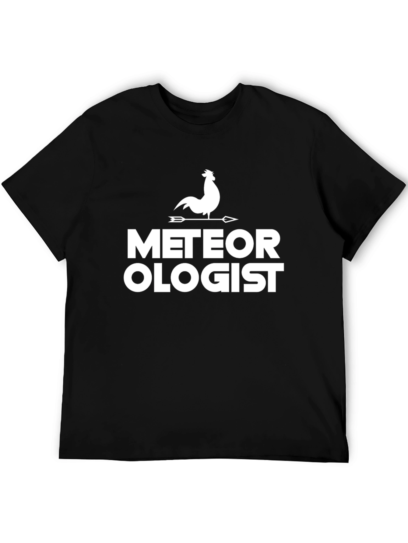 Meteorologist Rooster Weathervane T-Shirt