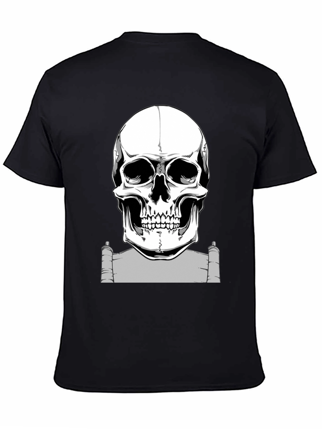 Skull Graphic Black T-Shirt