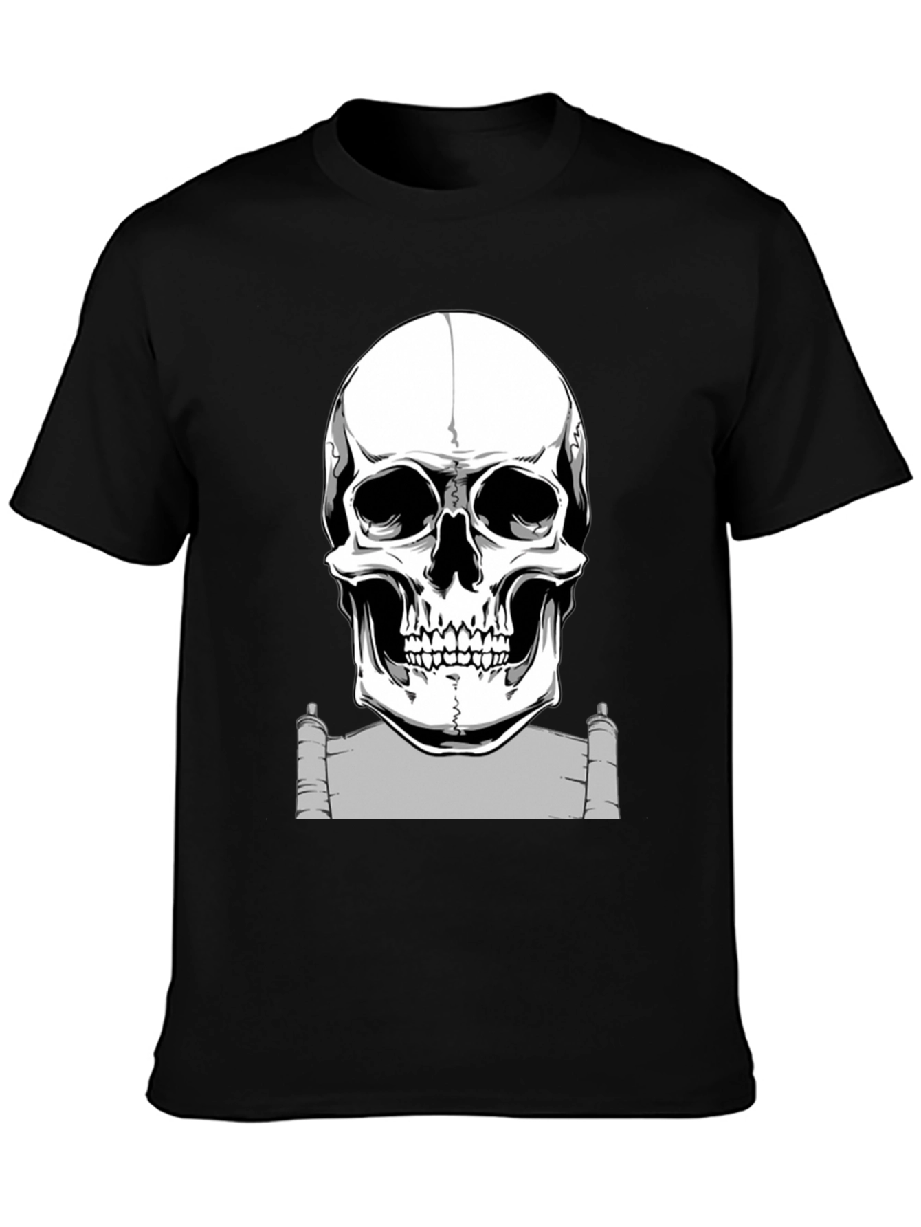 Skull Graphic Black T-Shirt