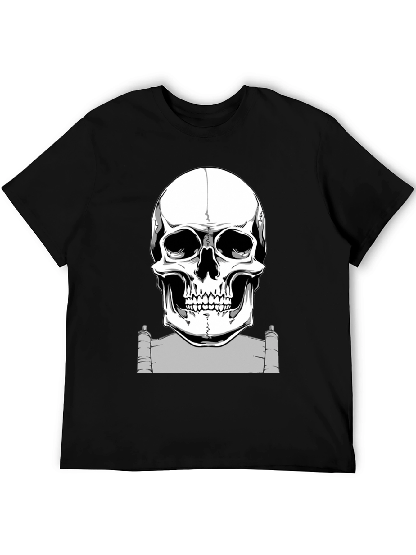 Skull Graphic Black T-Shirt