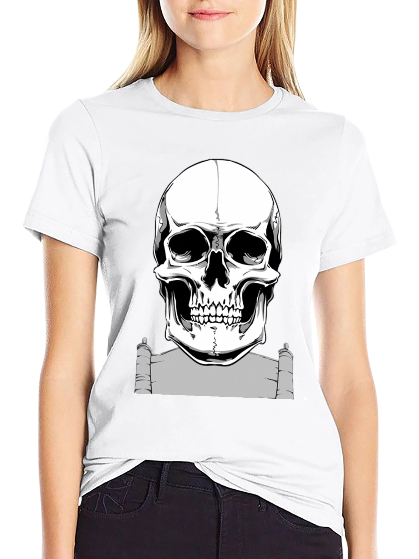 Skull Graphic Black T-Shirt