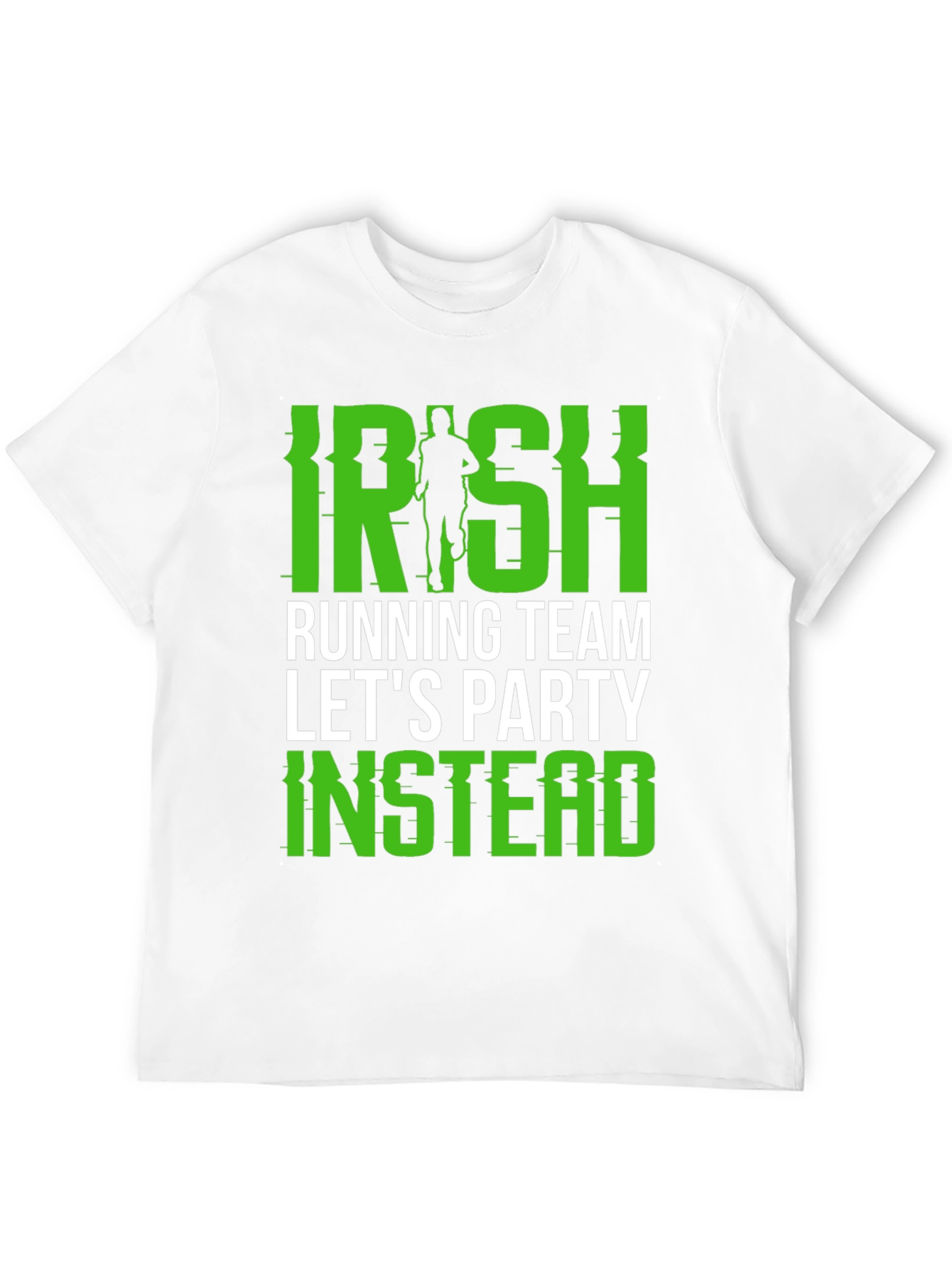 Irish Running Team Party Tee - Black
