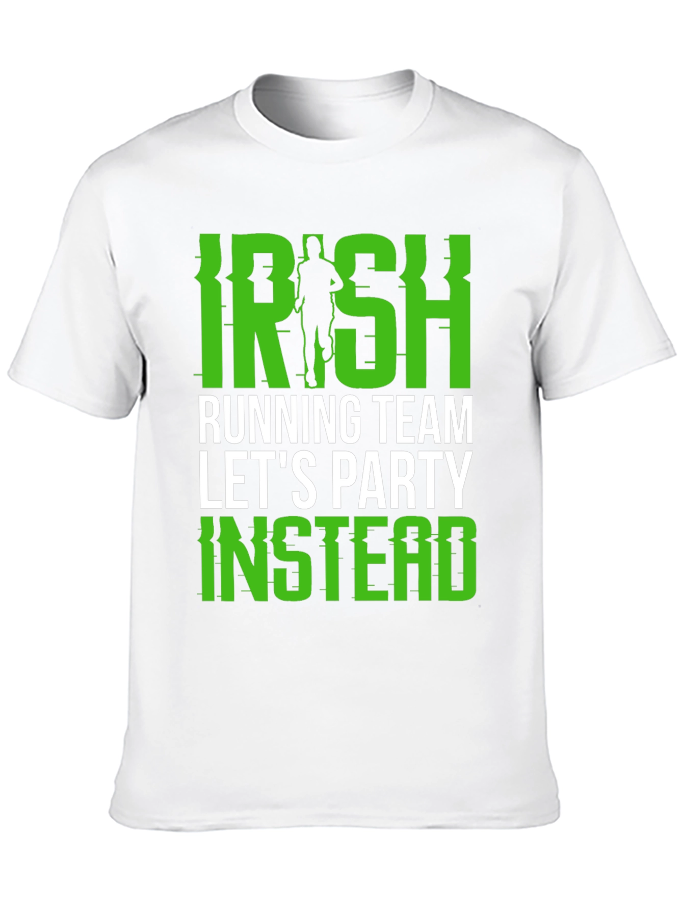 Irish Running Team Party Tee - Black