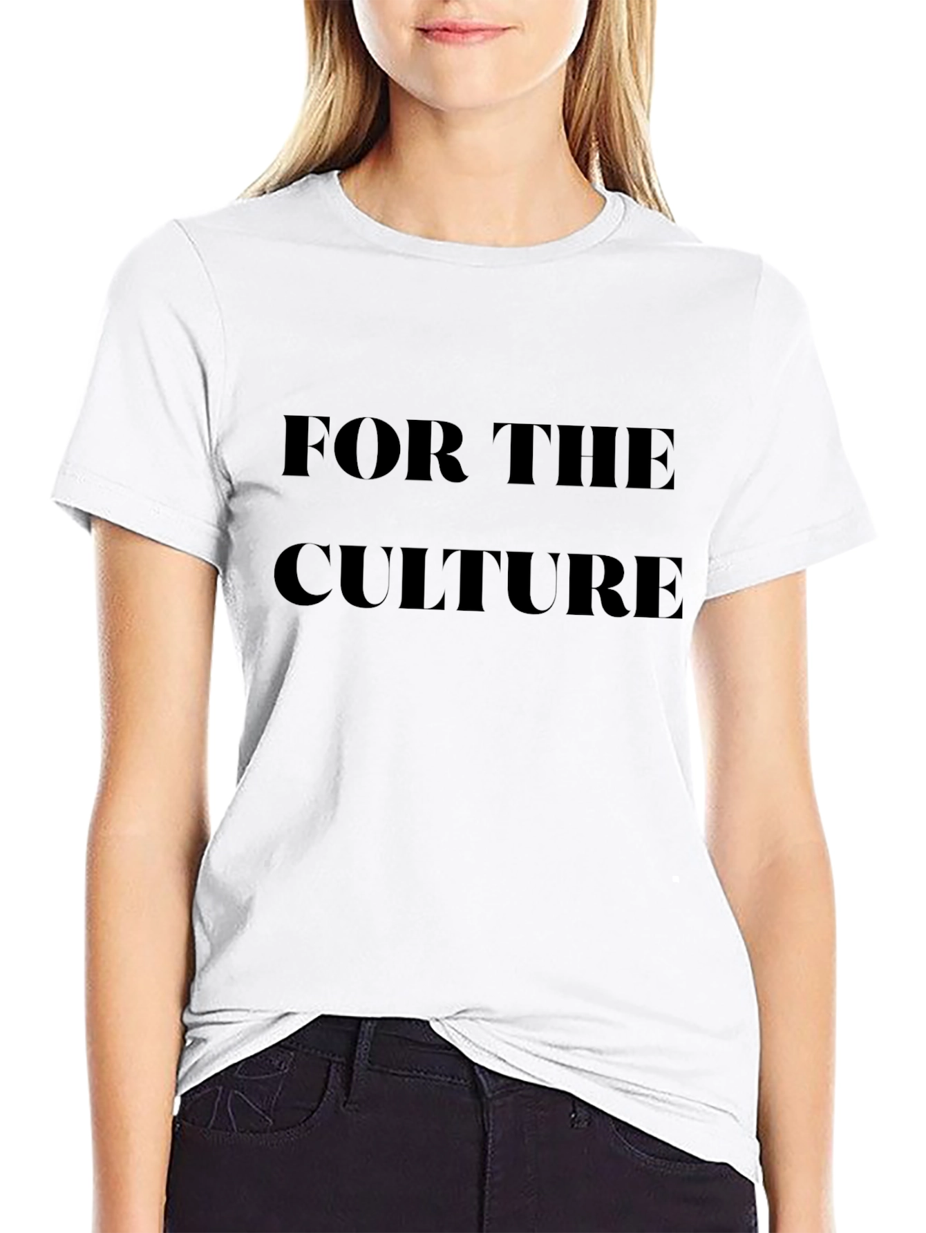 For the Culture Black T-Shirt