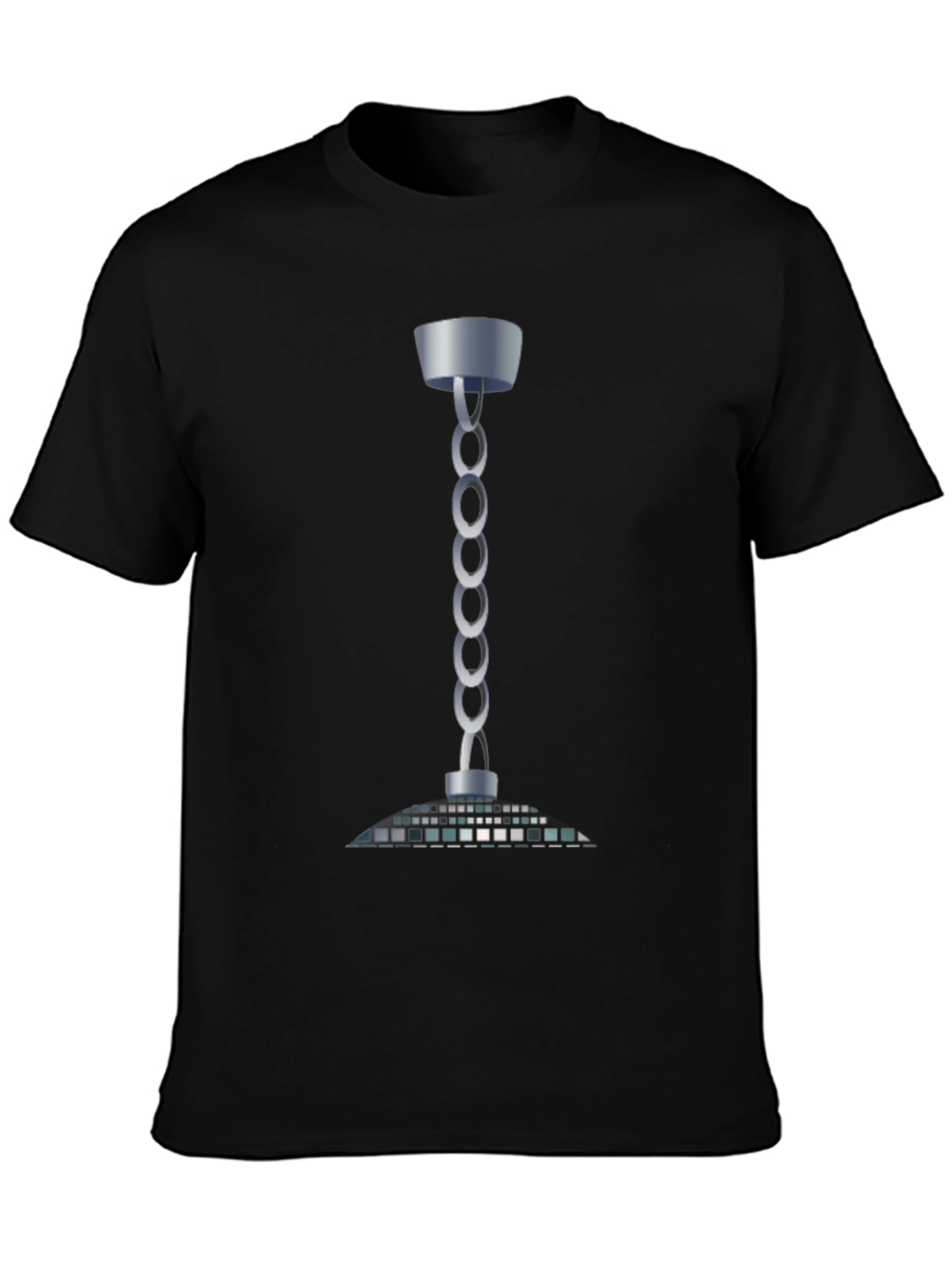 Disco Ball Chain T-Shirt - Retro Party Style