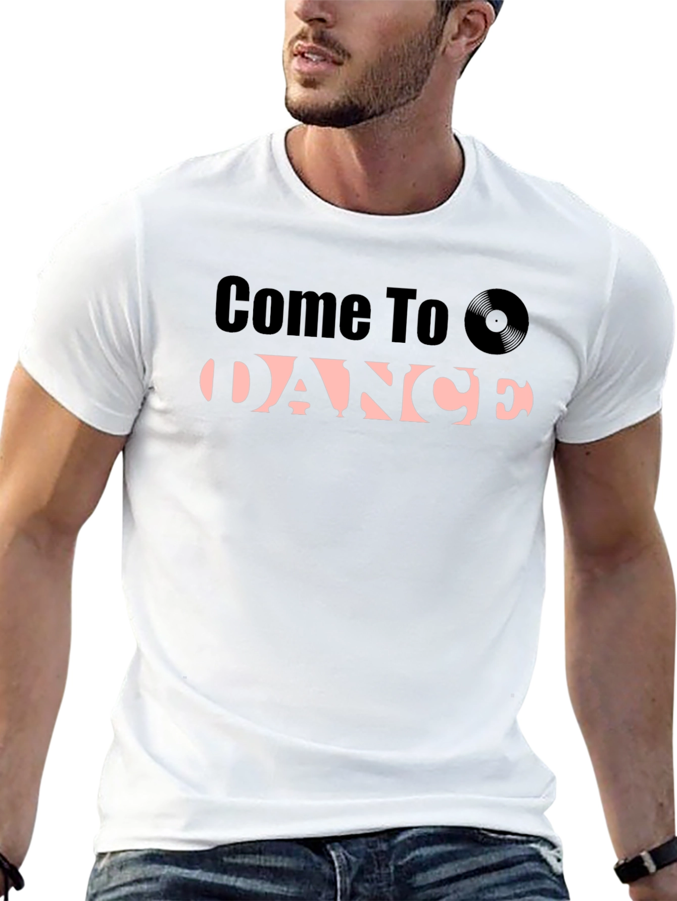Come To Dance Black Graphic Tee