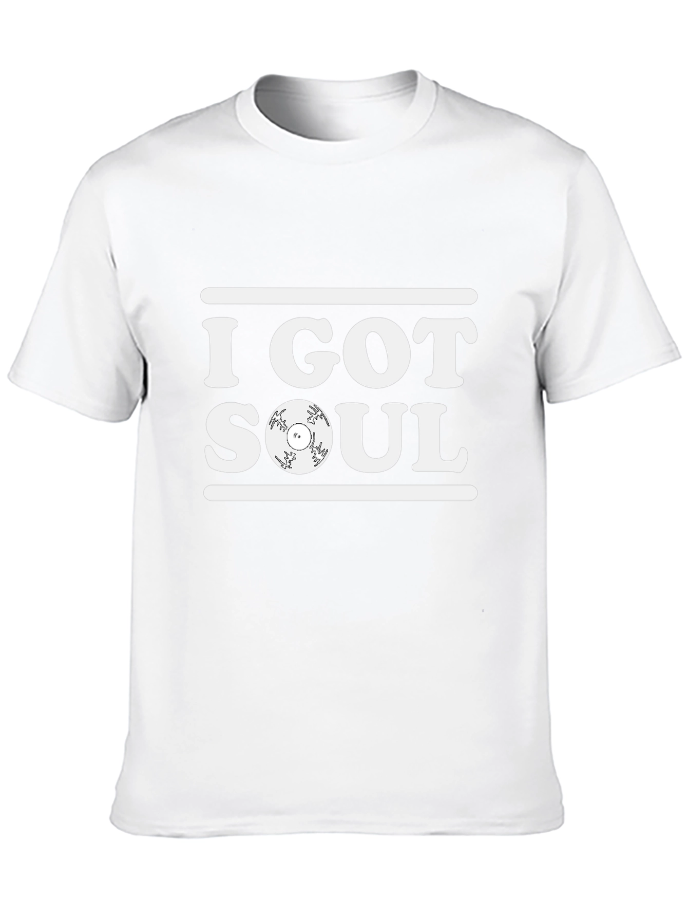 I Got Soul Graphic Tee - Black Cotton T-Shirt