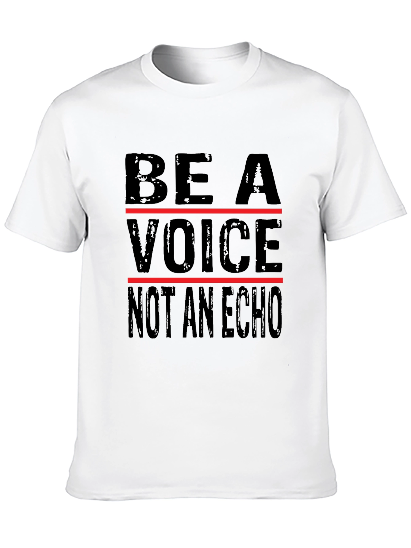 Be A Voice Graphic T-Shirt - Black