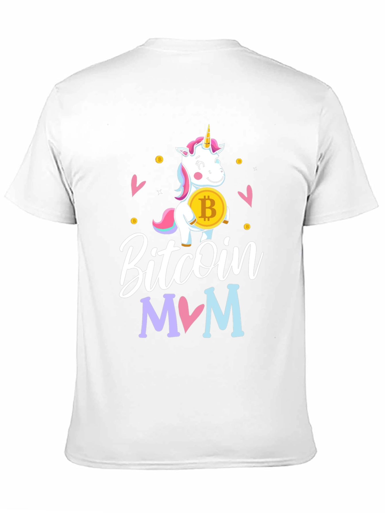 Bitcoin Mom Unicorn T-Shirt