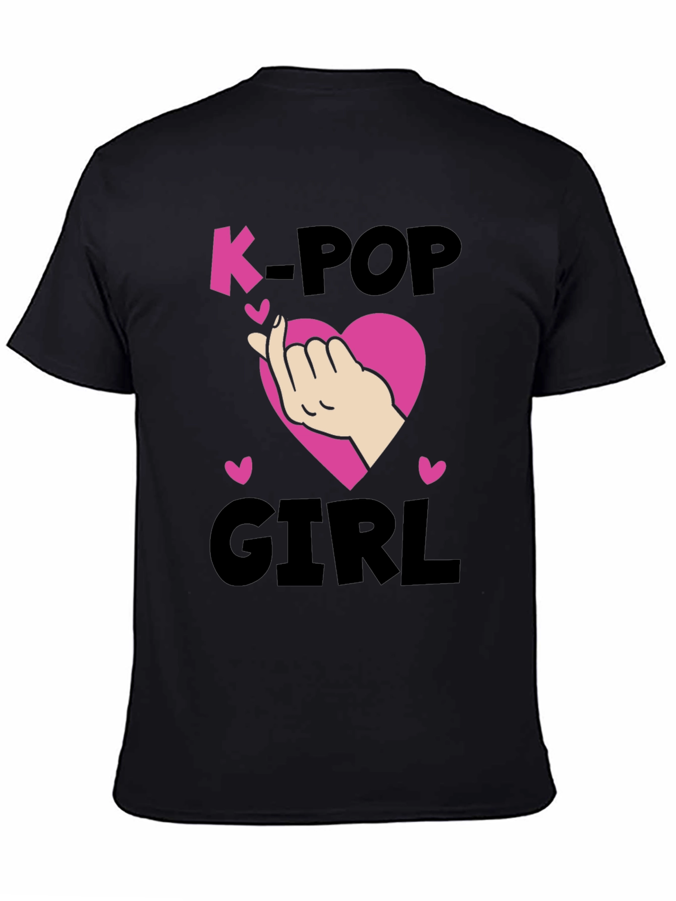 K-Pop Girl Heart Sign T-Shirt