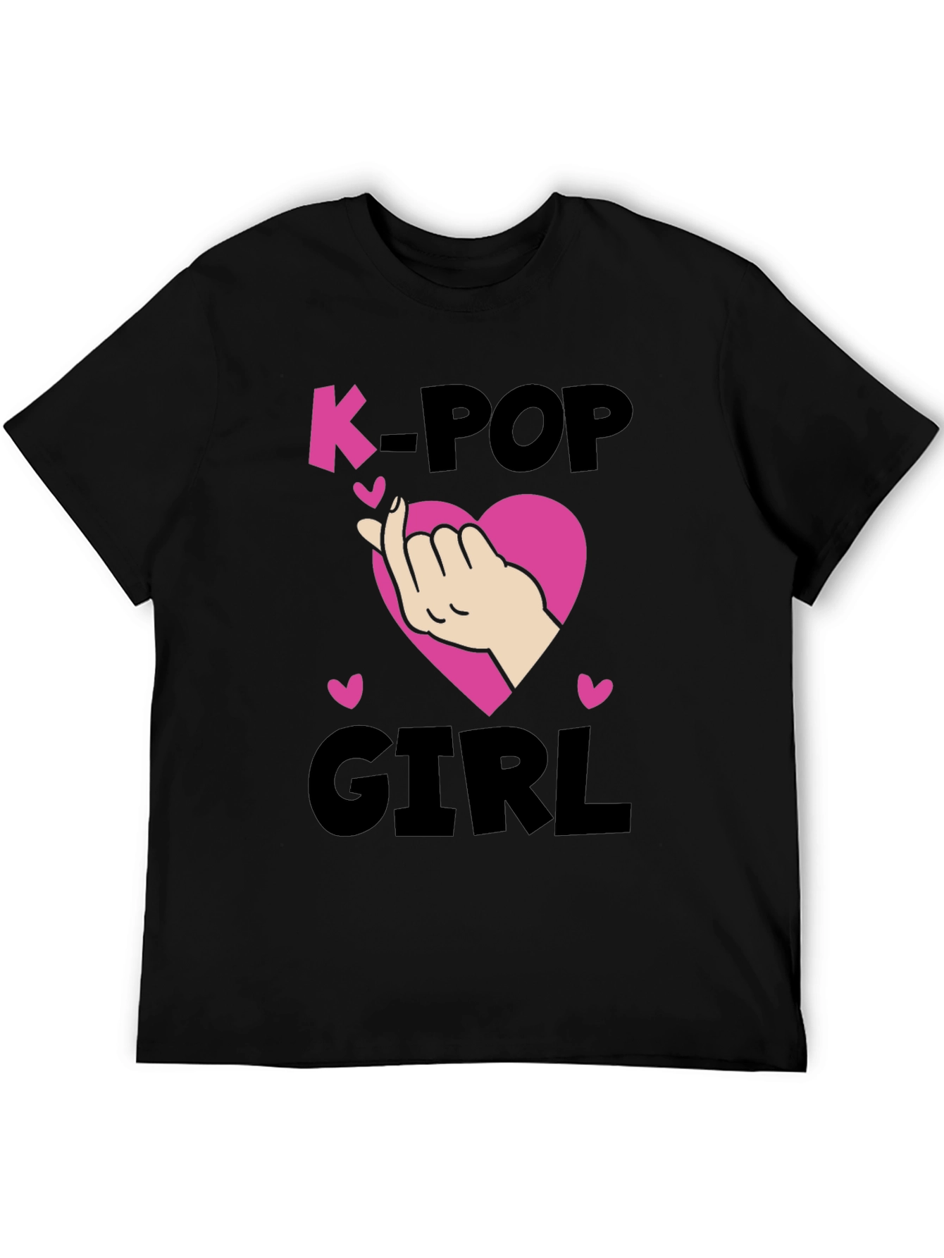 K-Pop Girl Heart Sign T-Shirt