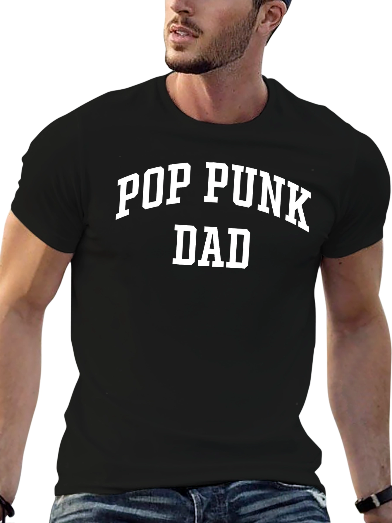 Pop Punk Dad T-Shirt - Cool Music Lover Tee