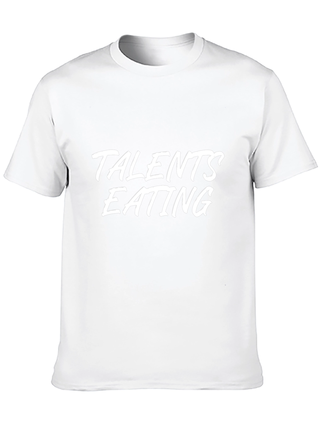 Talents Eating Graphic Tee - Mens Black T-Shirt