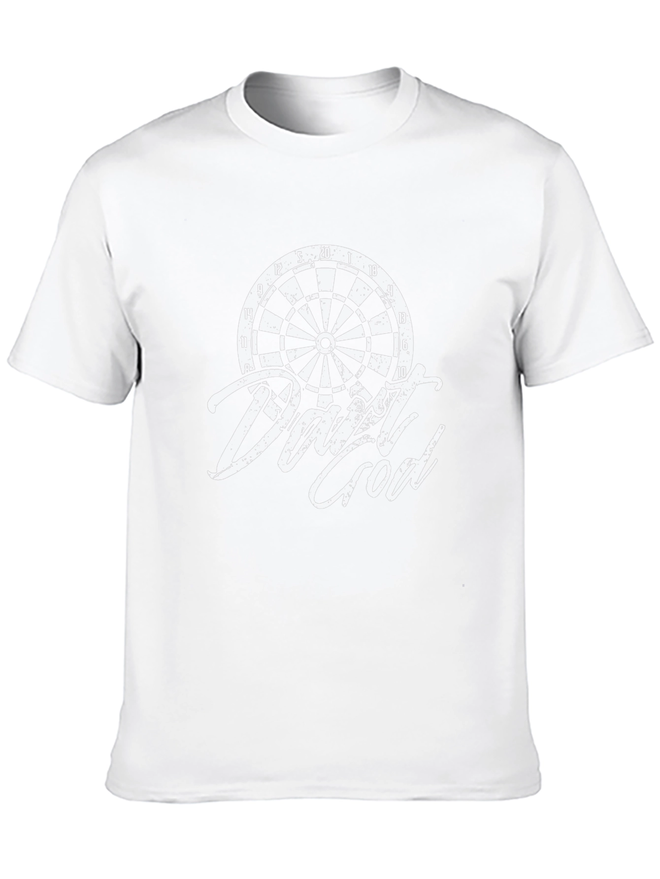 Dart God Graphic Tee - Black Casual T-Shirt