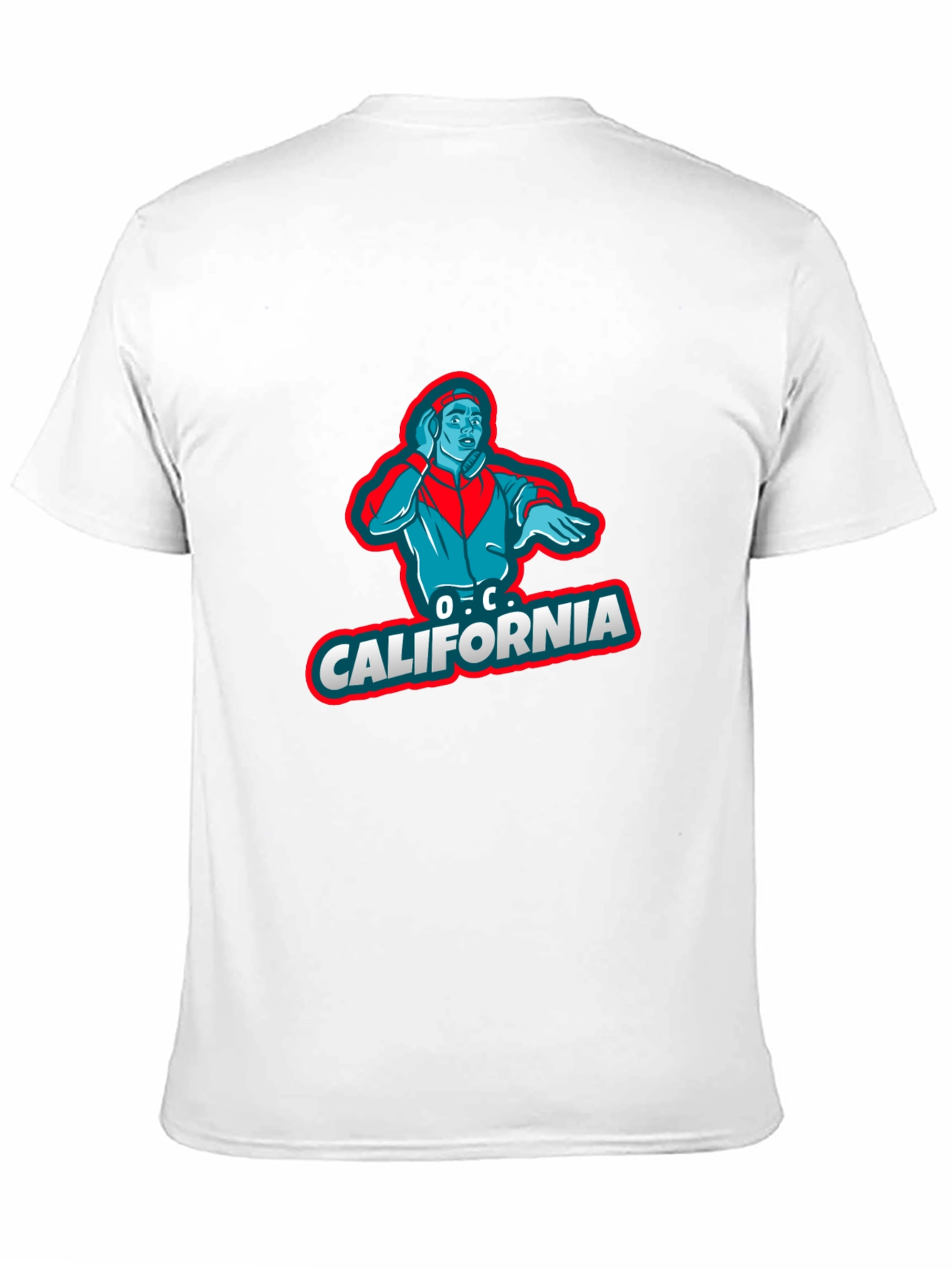 O.C. California Graphic T-Shirt - Black