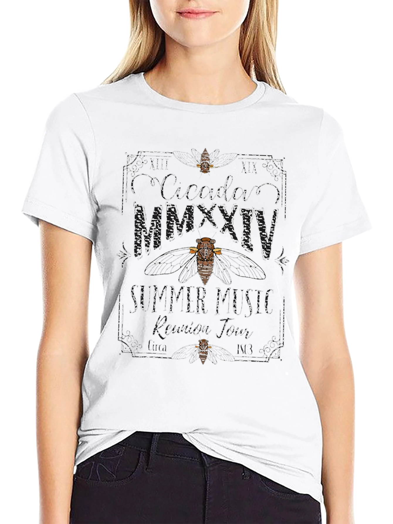 Cicada MMXXIV Summer Music Tour Graphic Tee