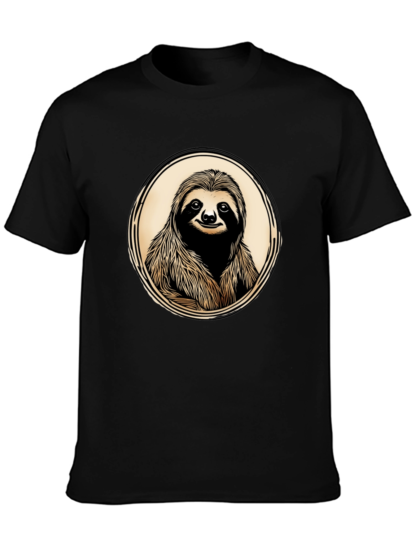 Sloth Graphic Print Tee