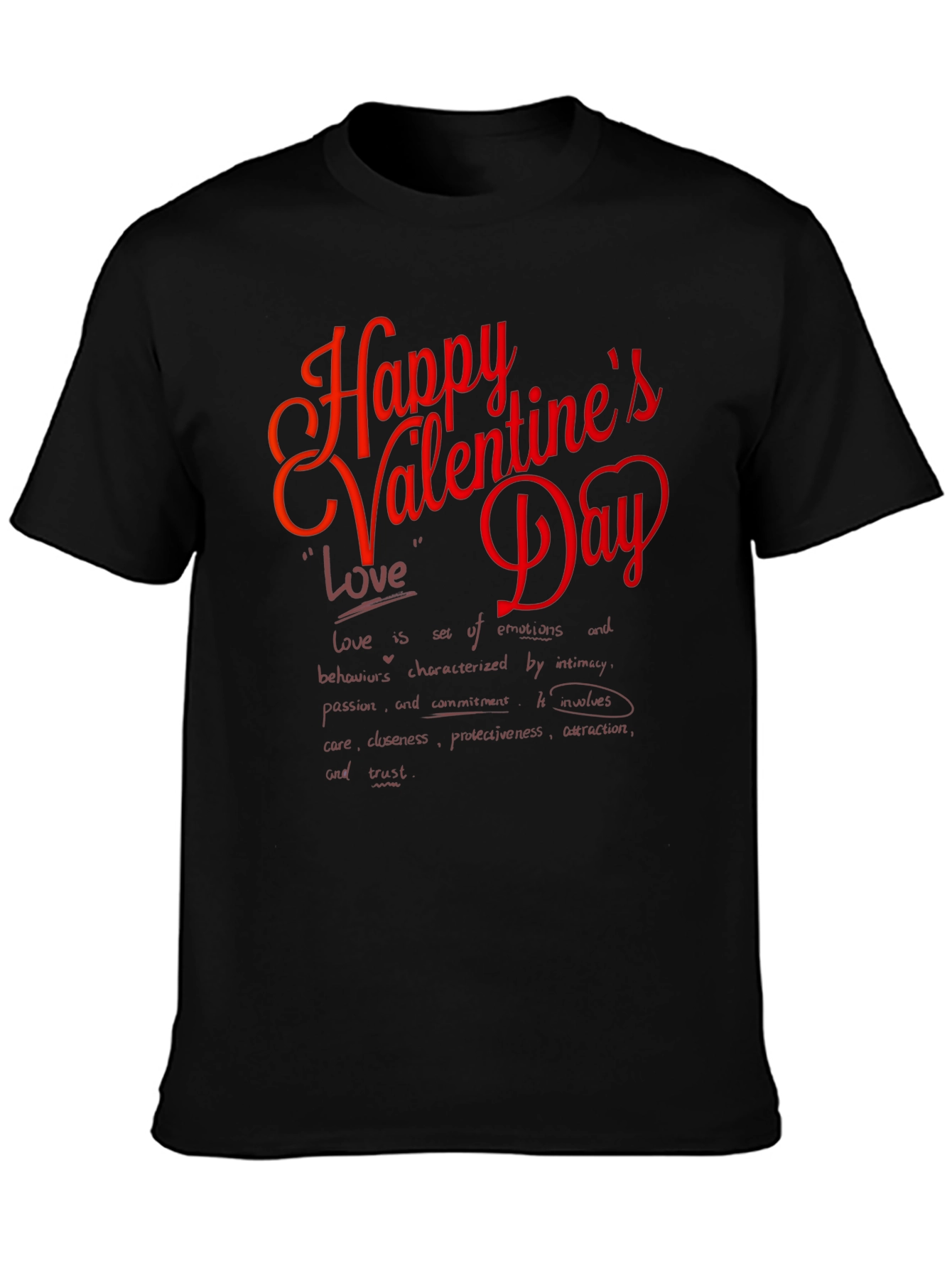 Happy Valentines Day Graphic Tee