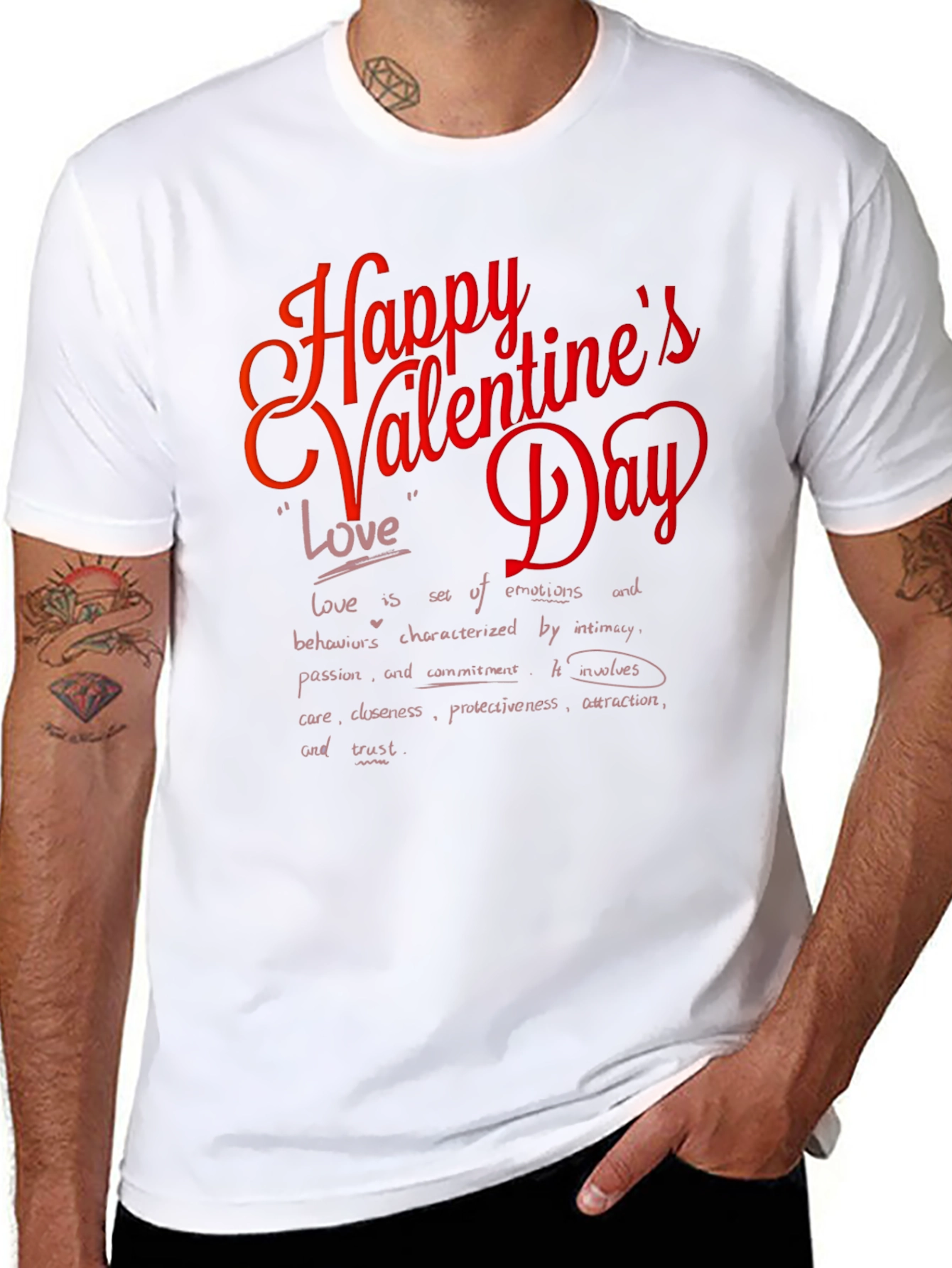 Happy Valentines Day Graphic Tee