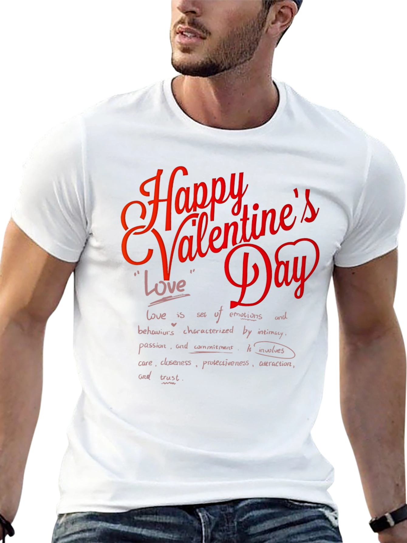 Happy Valentines Day Graphic Tee
