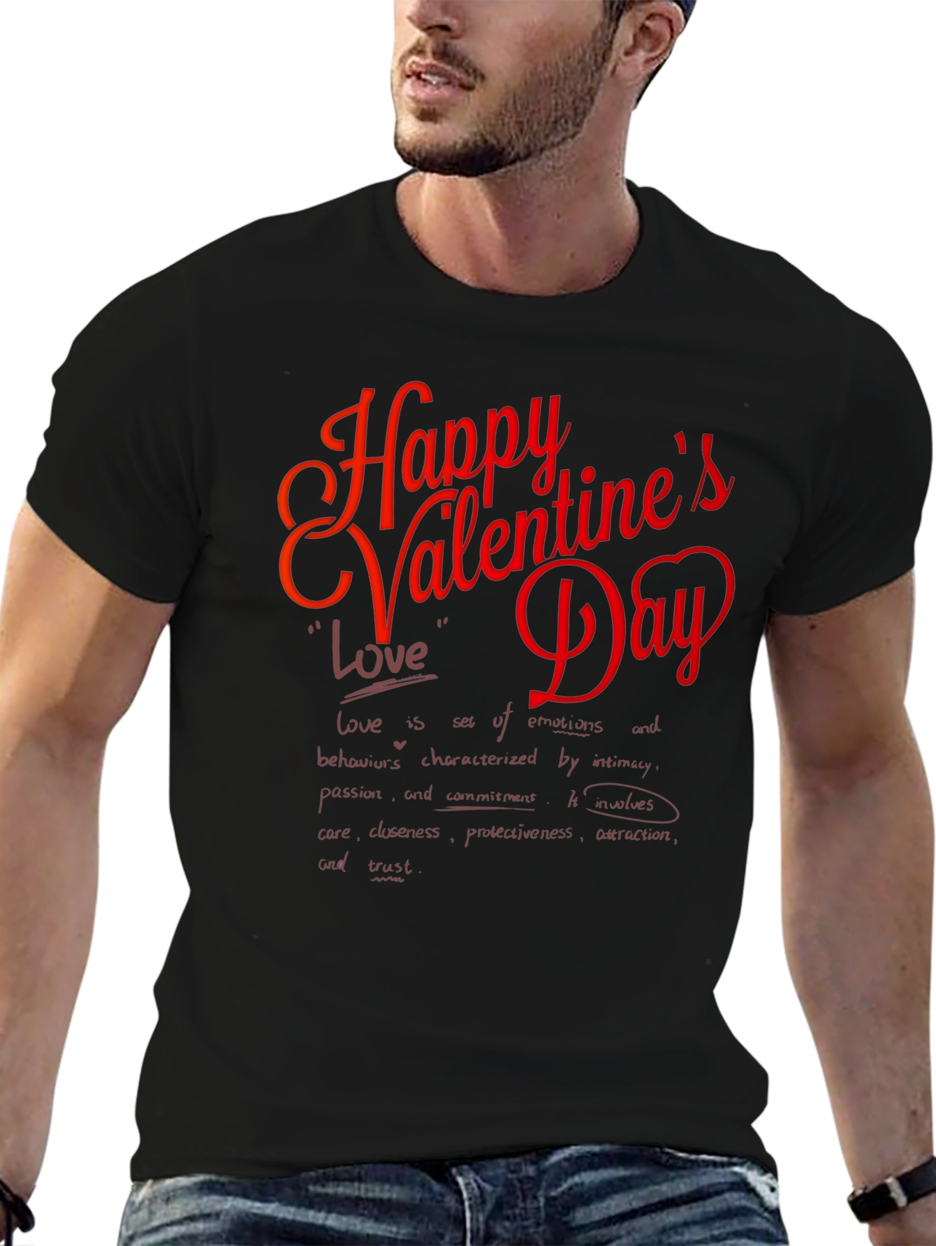 Happy Valentines Day Graphic Tee