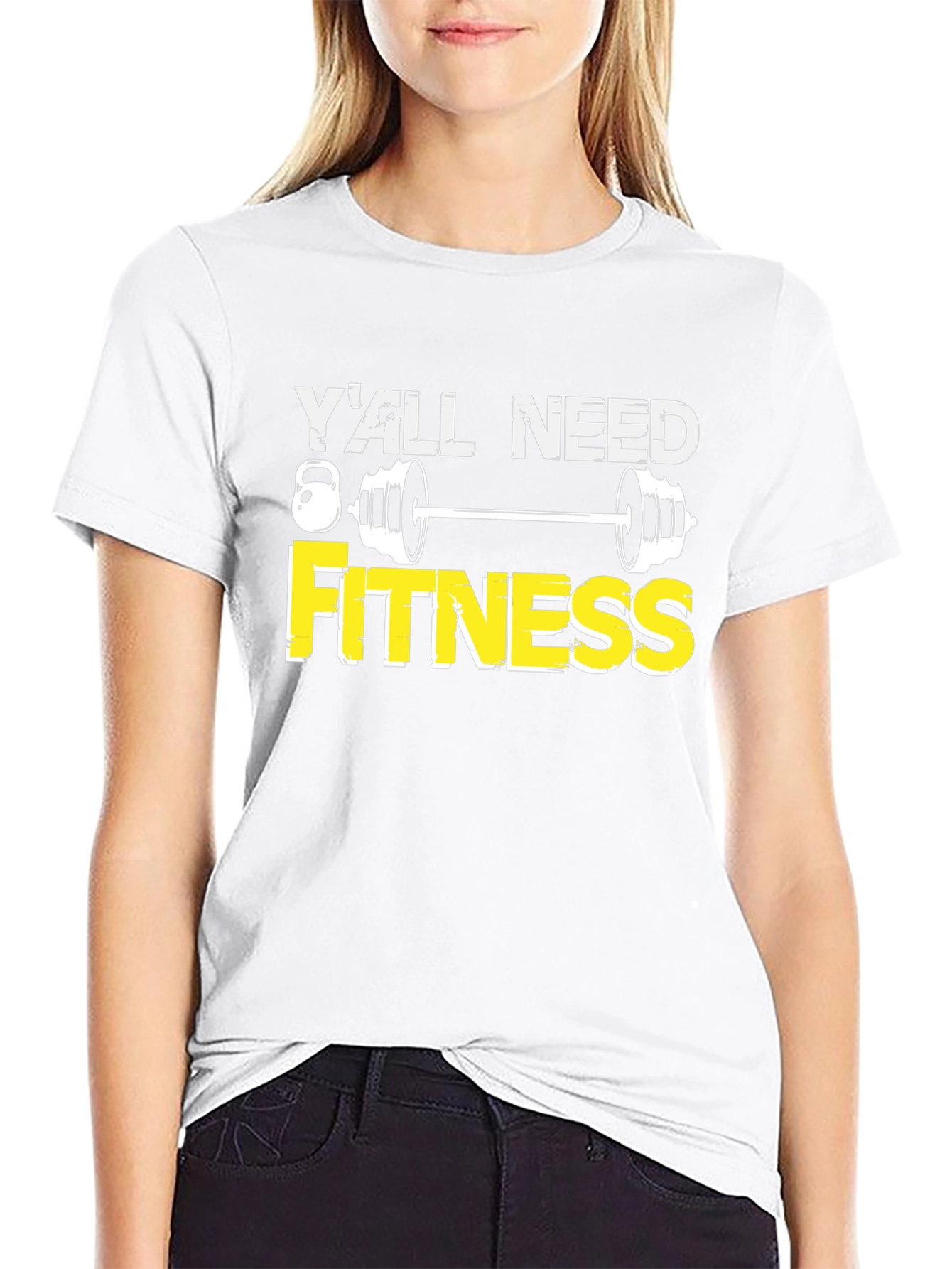 Yall Need Fitness Graphic Tee - Gym Motivation Shirt