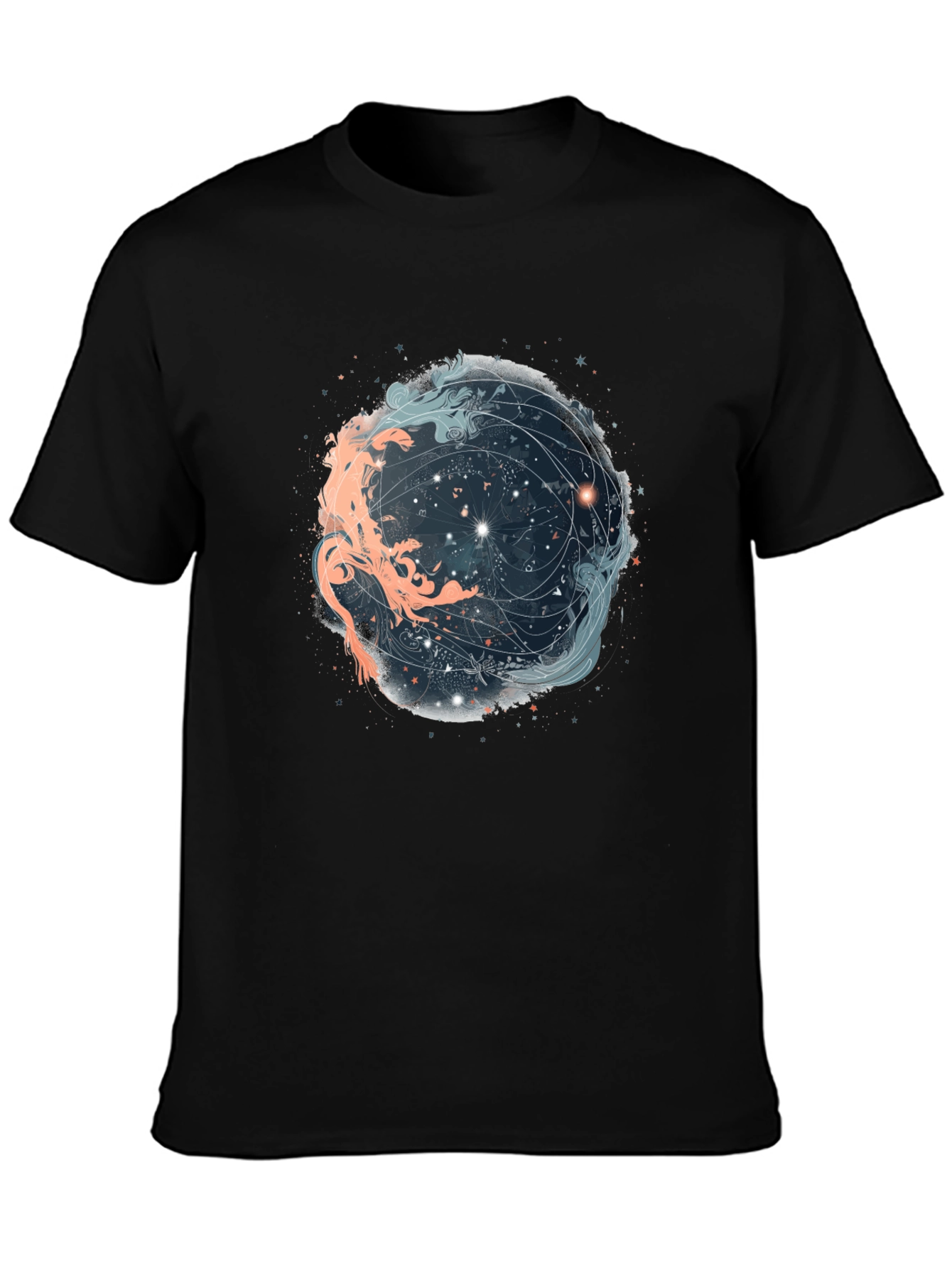 Celestial Yin Yang Graphic Tee