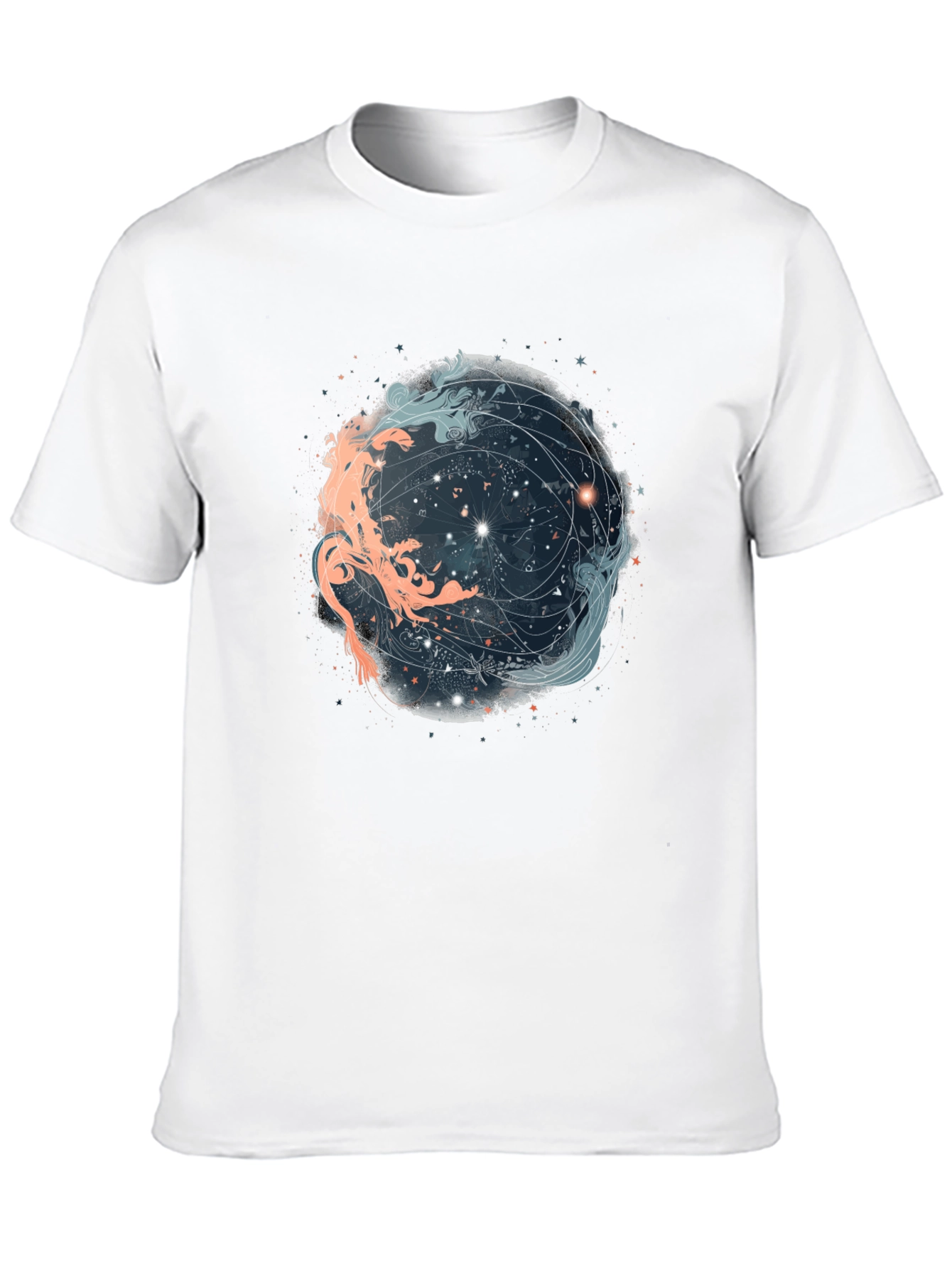 Celestial Yin Yang Graphic Tee