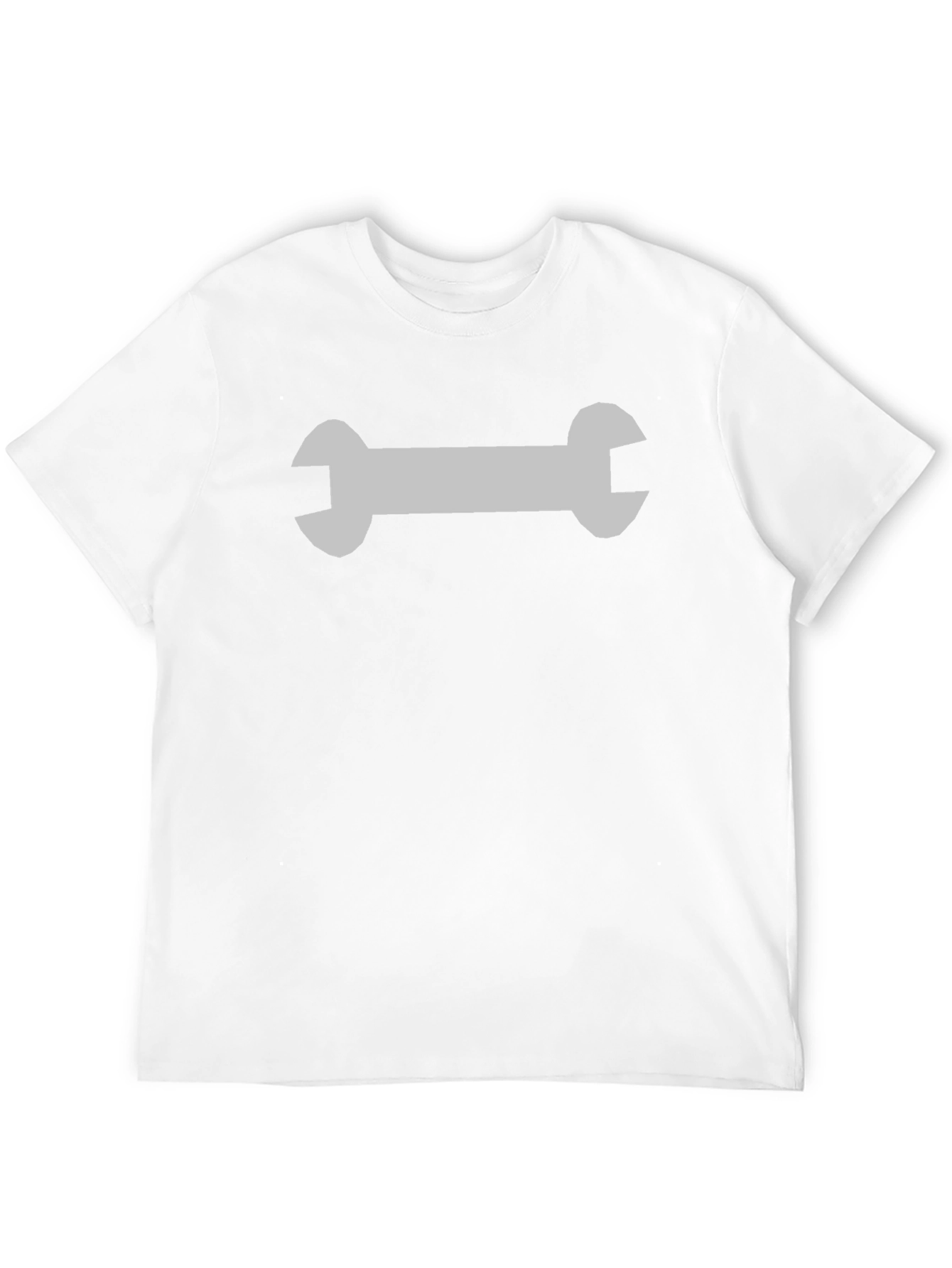 Wrench Graphic Black T-Shirt - Mechanic Style
