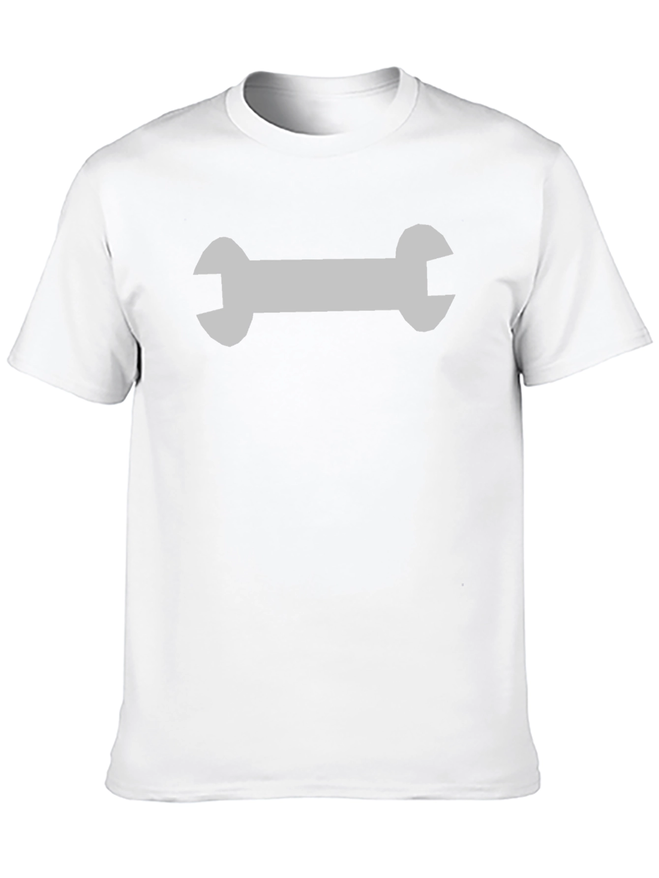 Wrench Graphic Black T-Shirt - Mechanic Style
