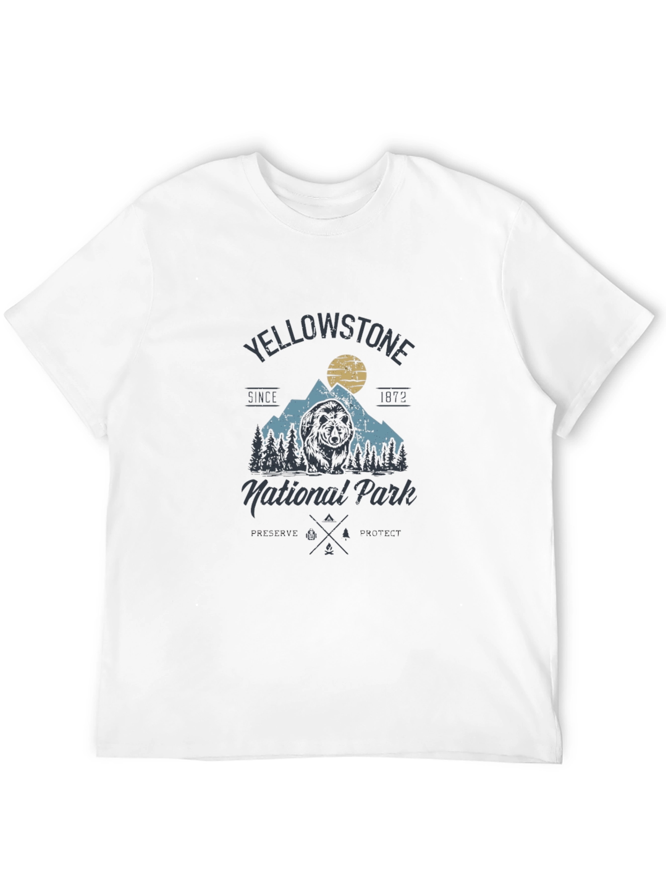 Yellowstone National Park Graphic T-Shirt