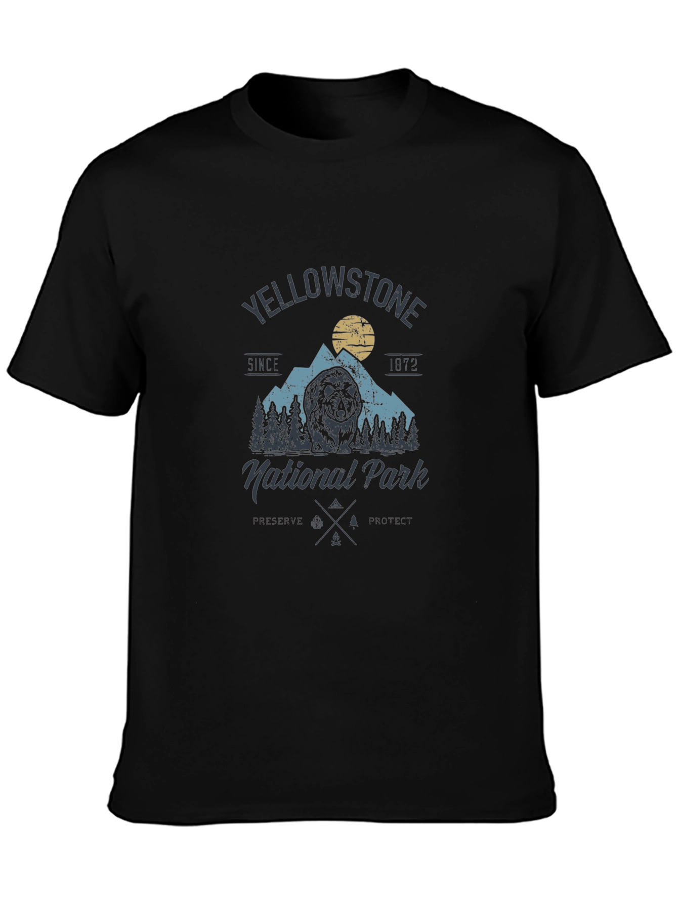 Yellowstone National Park Graphic T-Shirt