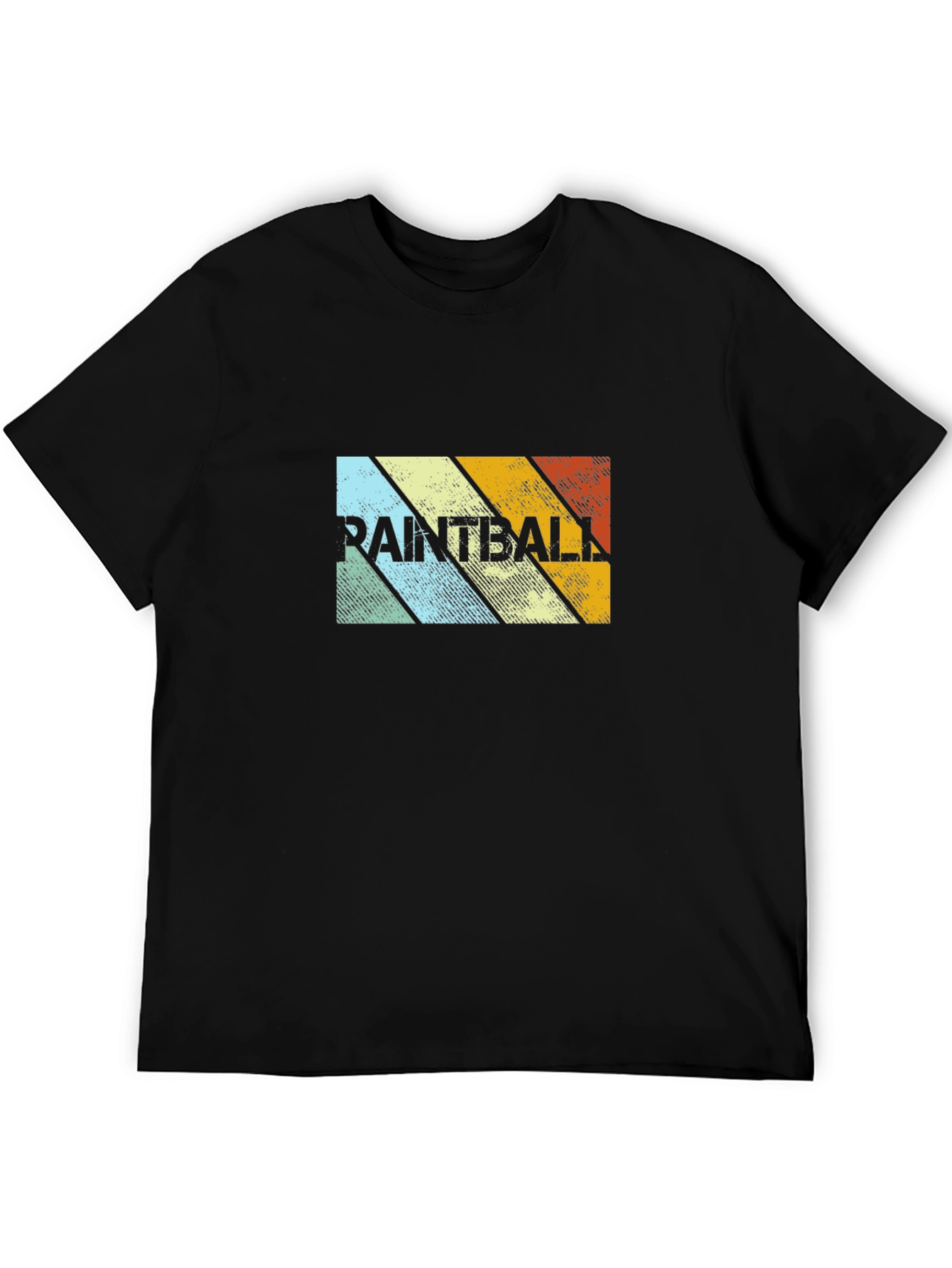 Retro Paintball Graphic T-Shirt