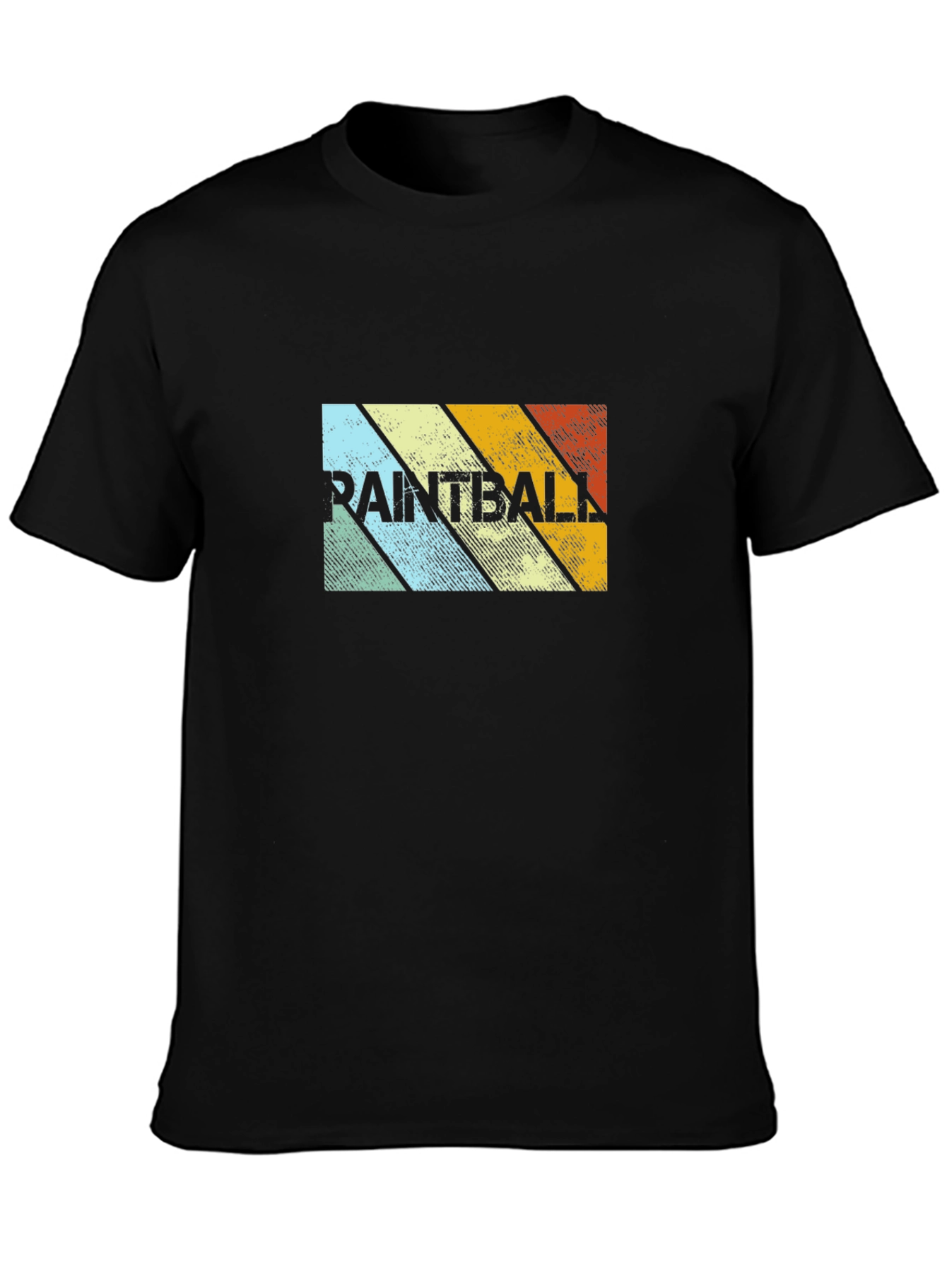 Retro Paintball Graphic T-Shirt